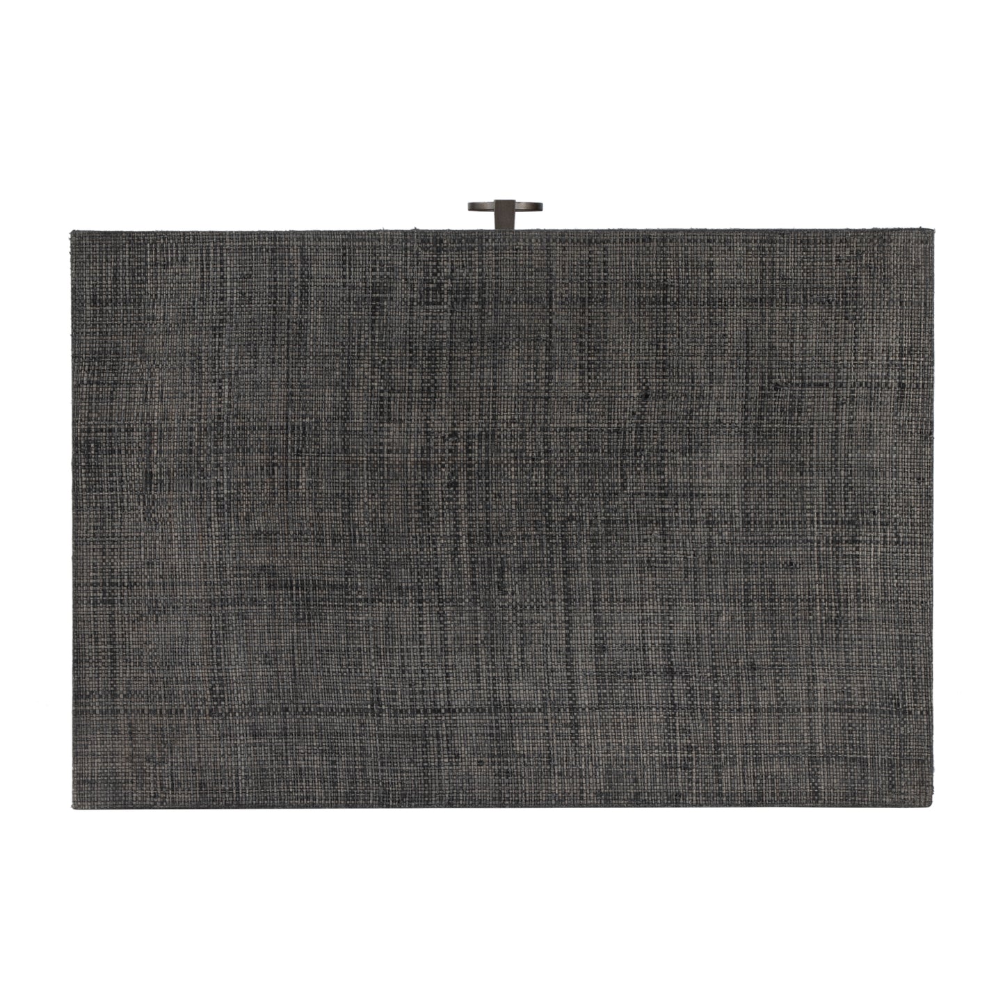 Butler Specialty Company Bar Harbor 24 in. W Rectangular Raffia 1 Drawer Nightstand with Lower Open Shelf, Charcoal