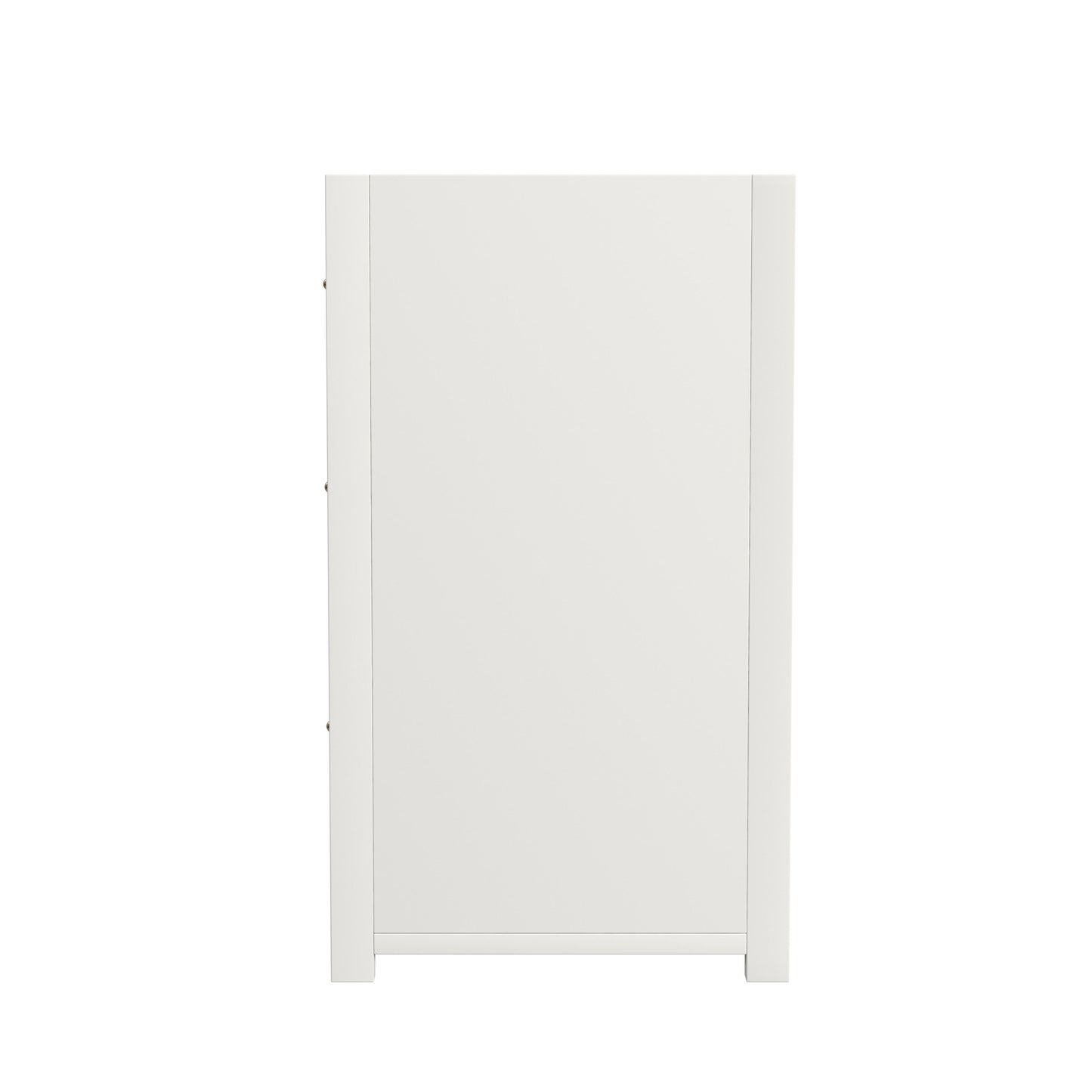 Lark 3 Drawer Nightstand in White 5671304