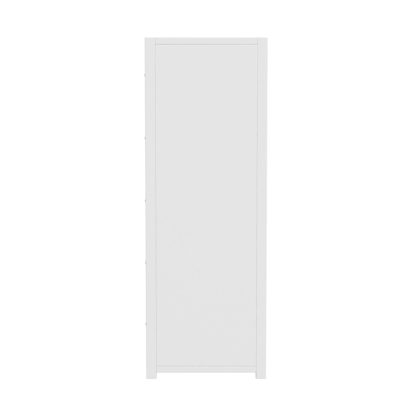 Lark 5 Drawer Dresser in White 5672304