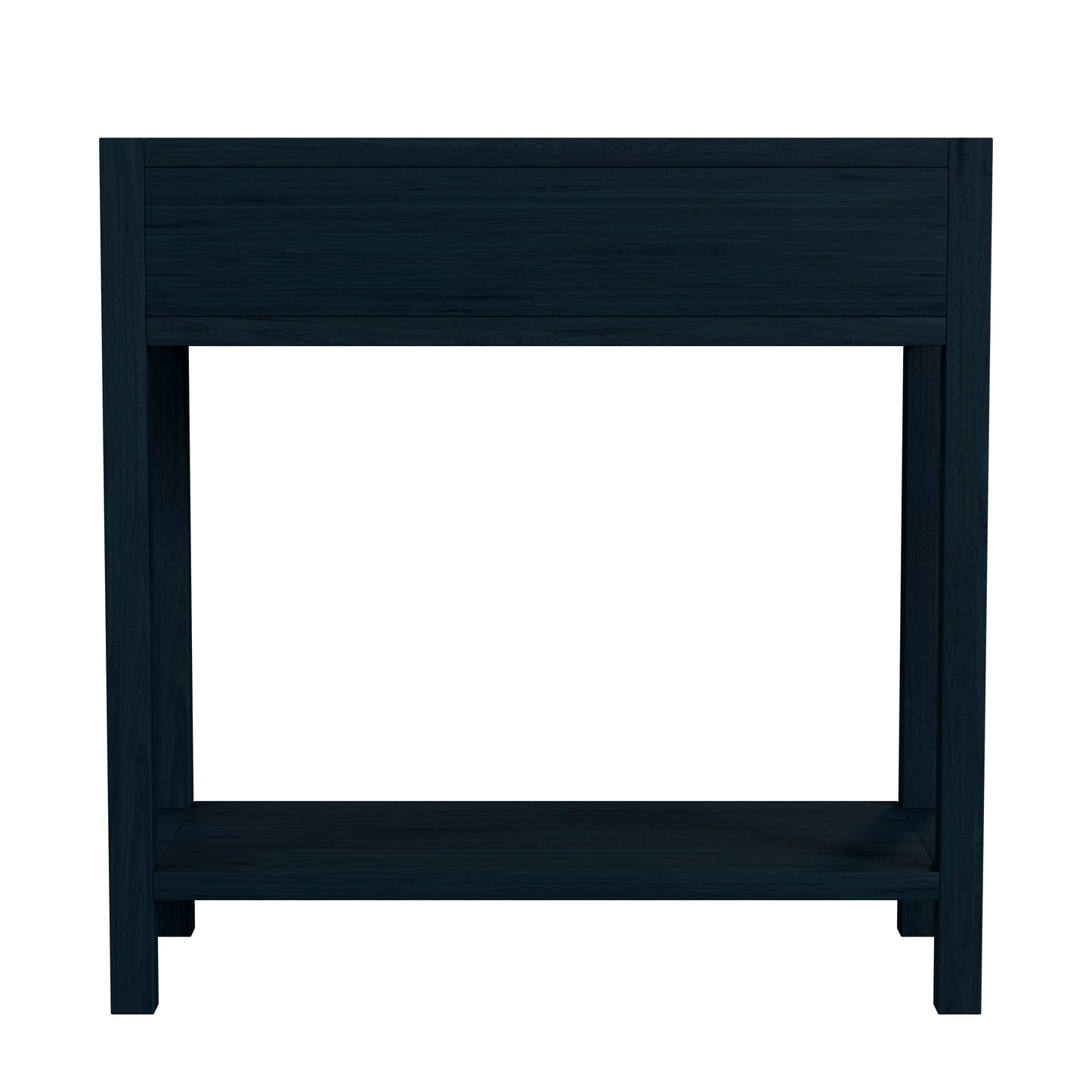 Lark 30" Wood 1-Drawer Nightstand in Navy Blue 5675291