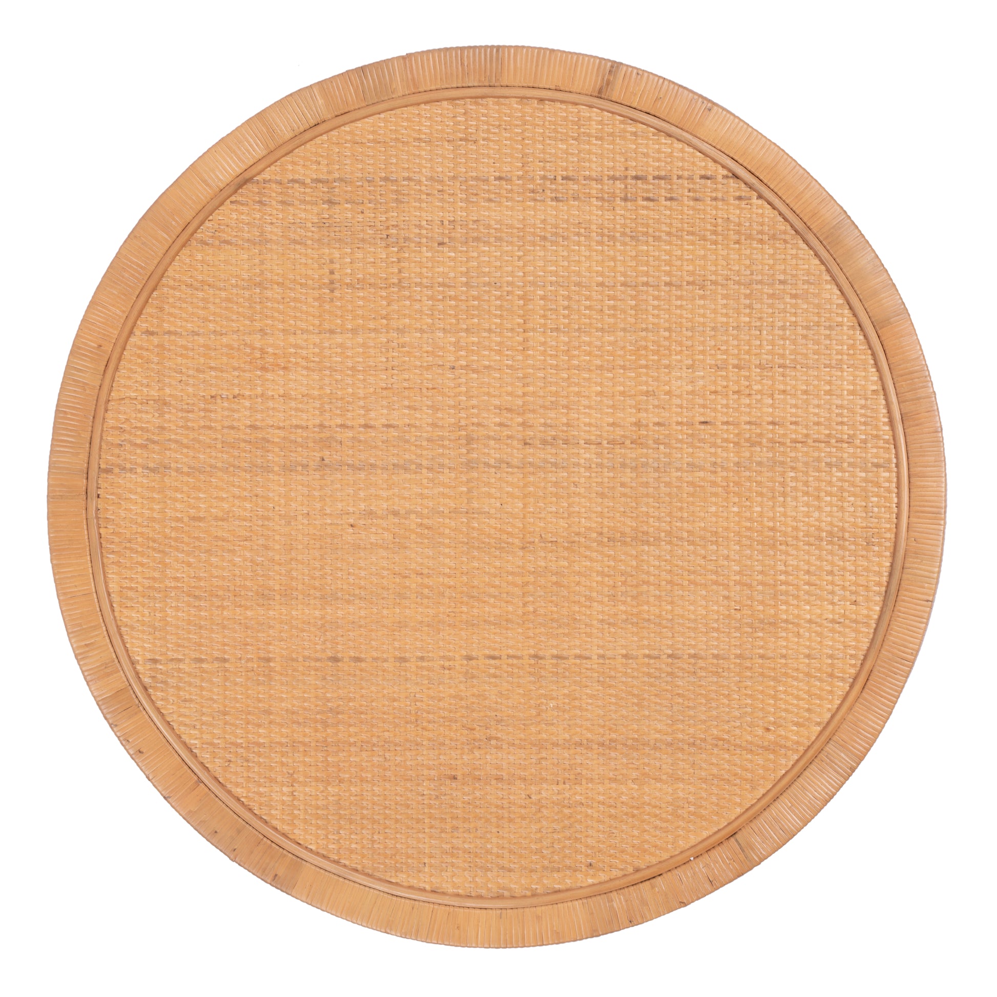 Butler Specialty Company Captiva 39 in. W Round Rattan Coffee Table, Natural