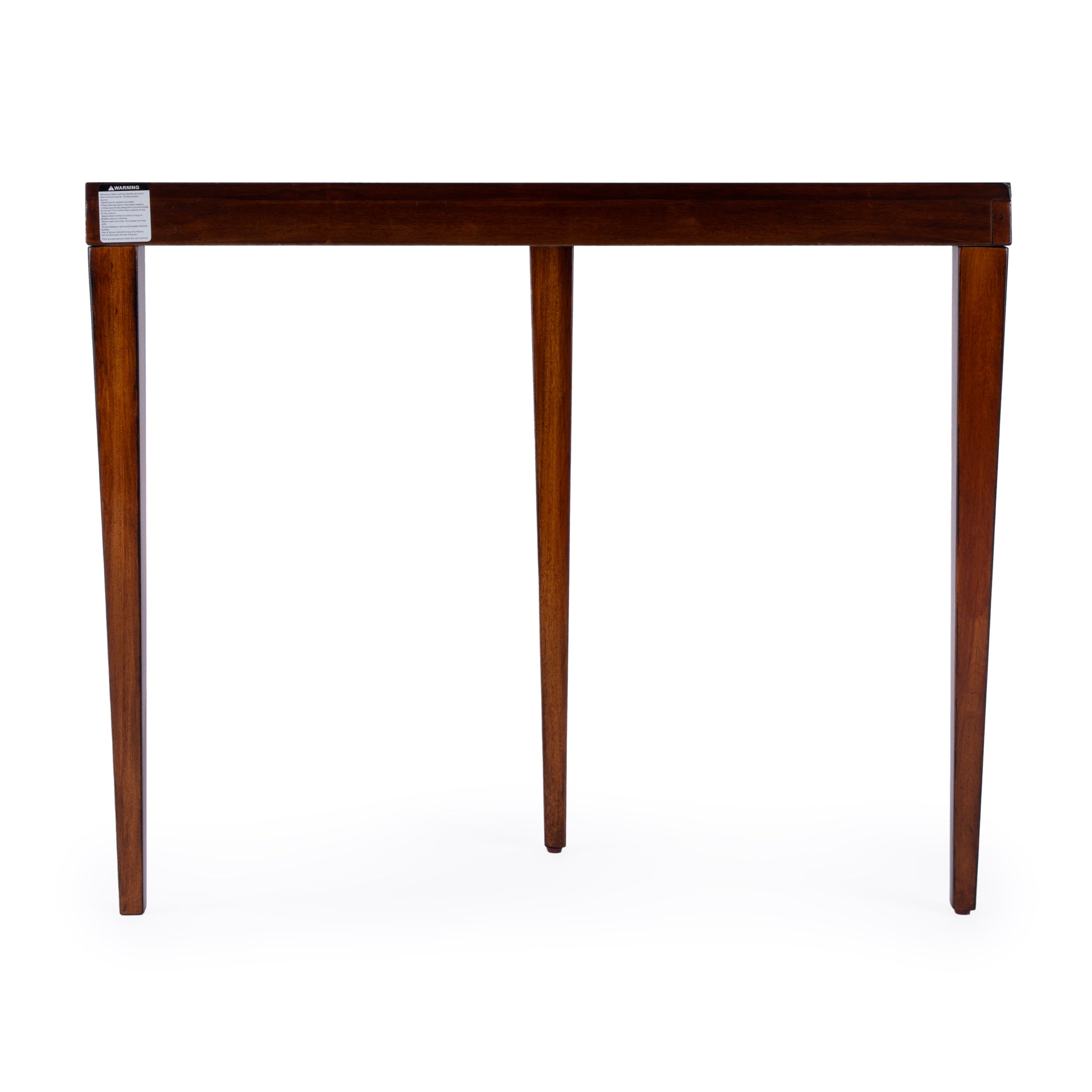 Butler Specialty Company Ingrid 36 in. W Demilune Wood Traditional Console Table, Medium Brown