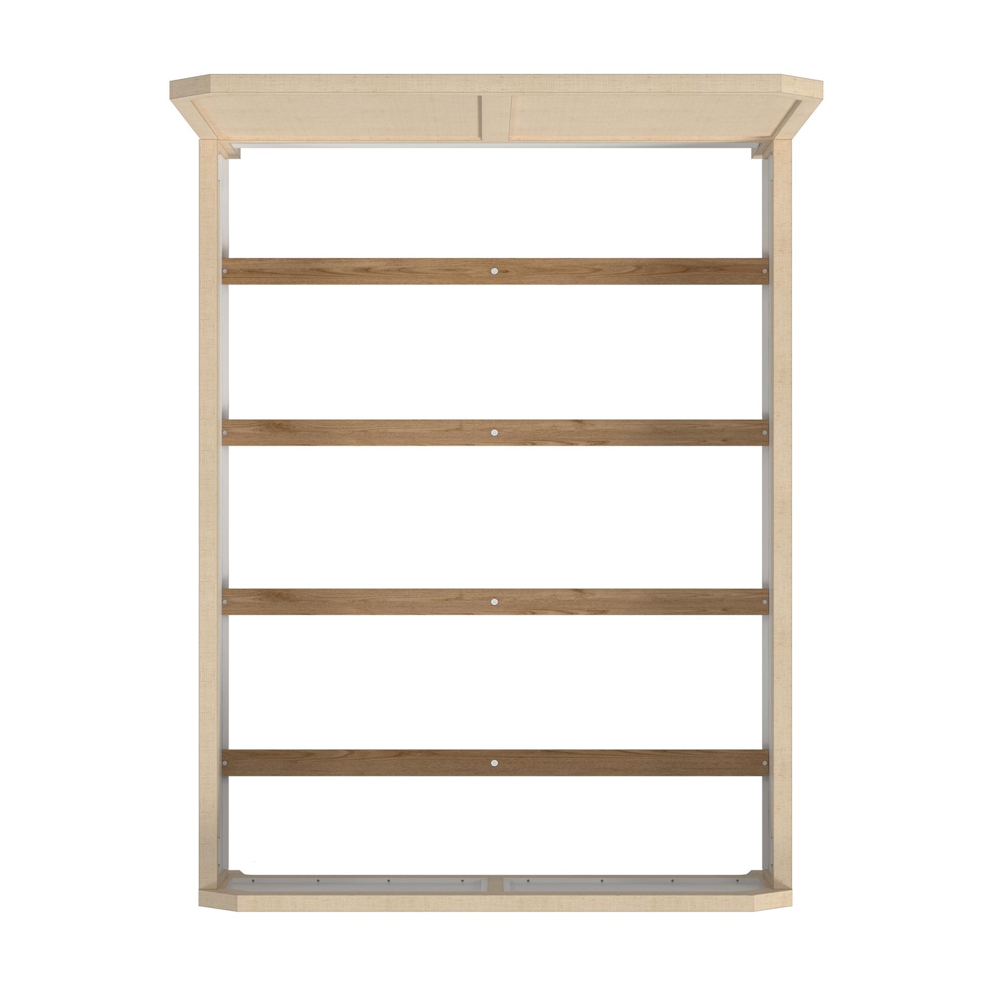 Bar Harbor Queen Raffia Panel Bed in Natural 5706362