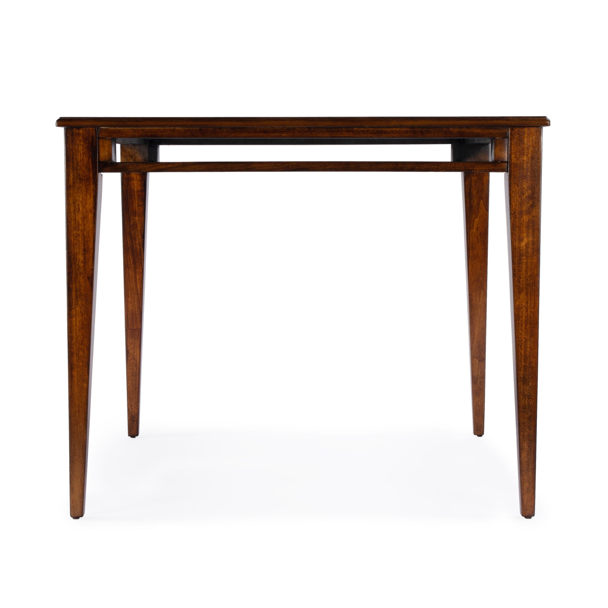 Butler Specialty Company Daltrey 36 in. W Square Wood Chess-Checkers Game Table, Medium Brown