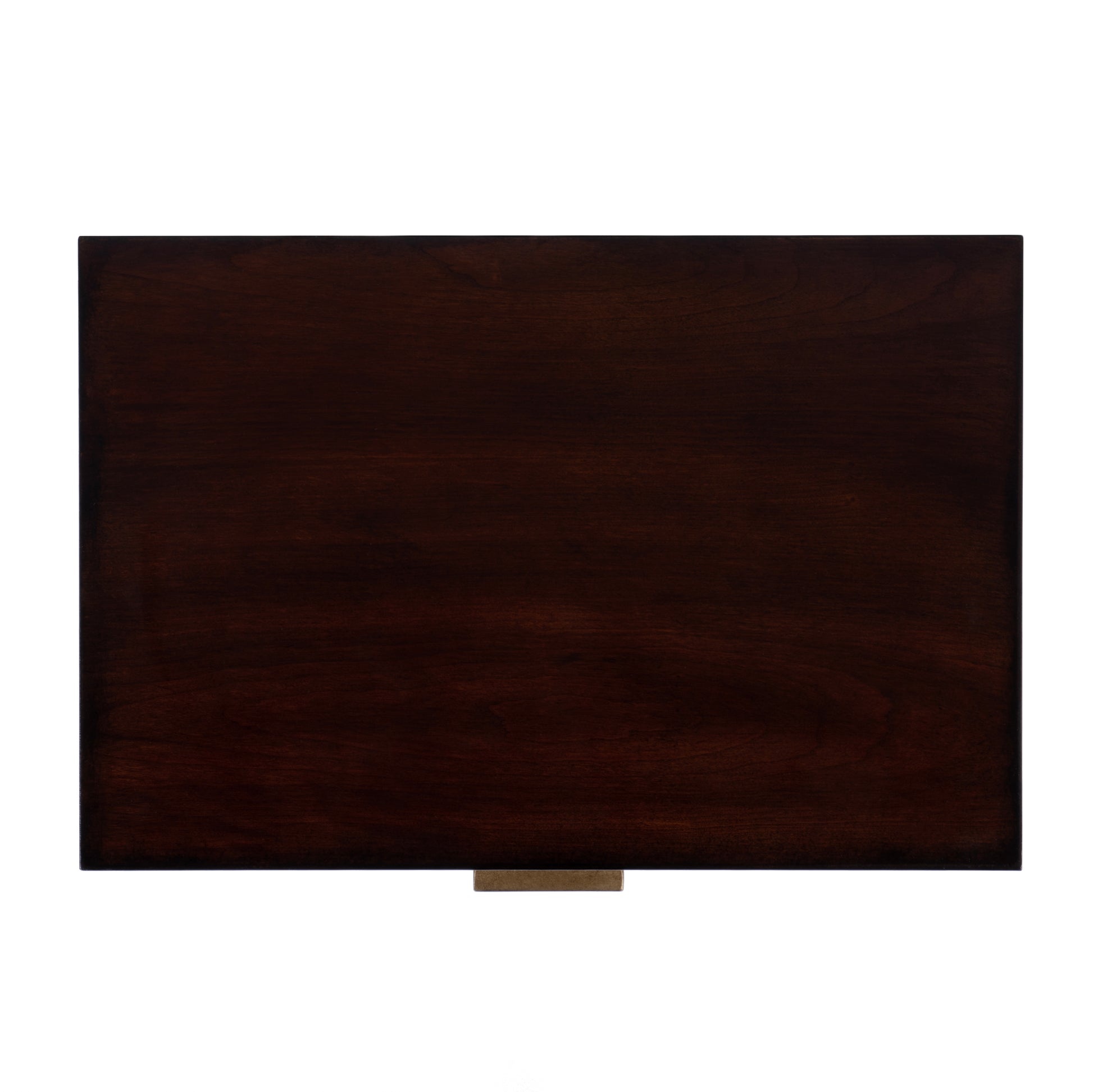 Butler Specialty Company Kai 24 in. W Rectangular Wood 2 Drawer End Table, Dark Brown
