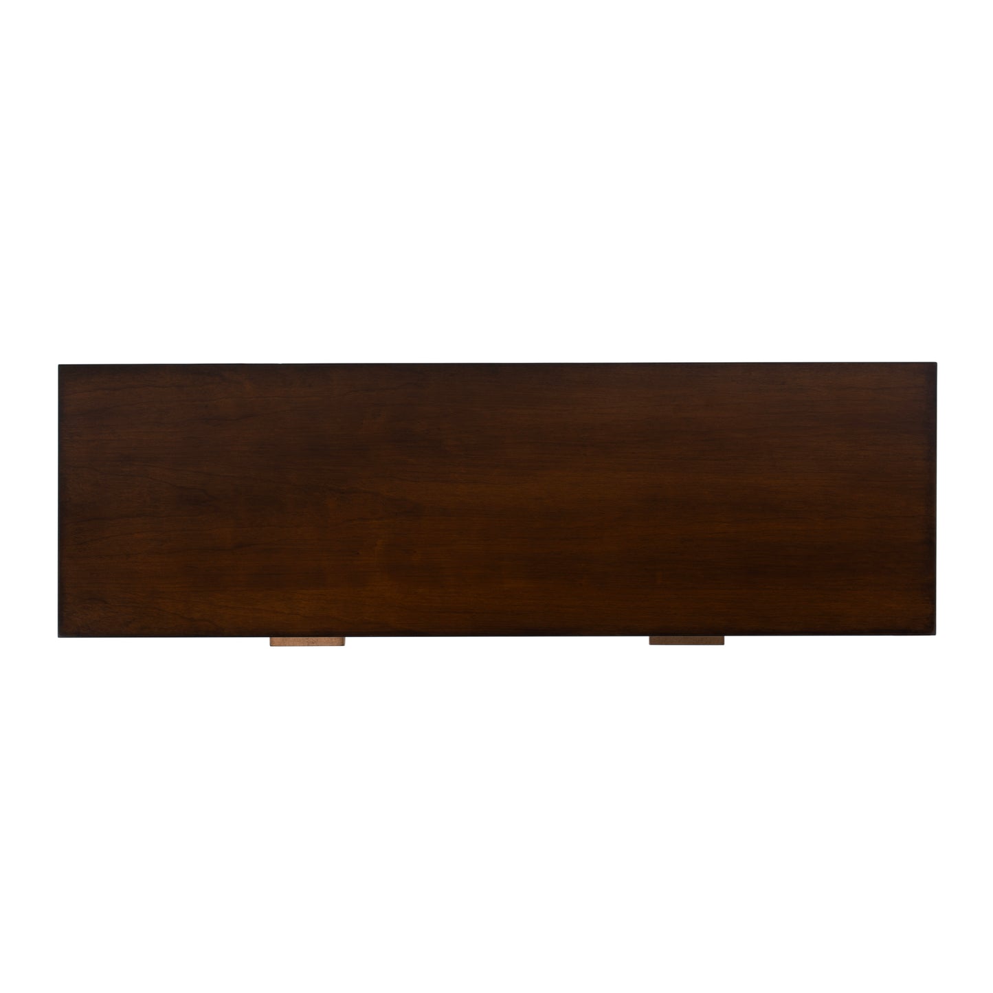 Kai 2 Drawer 45" Wood Console Table in Medium Brown 5714011