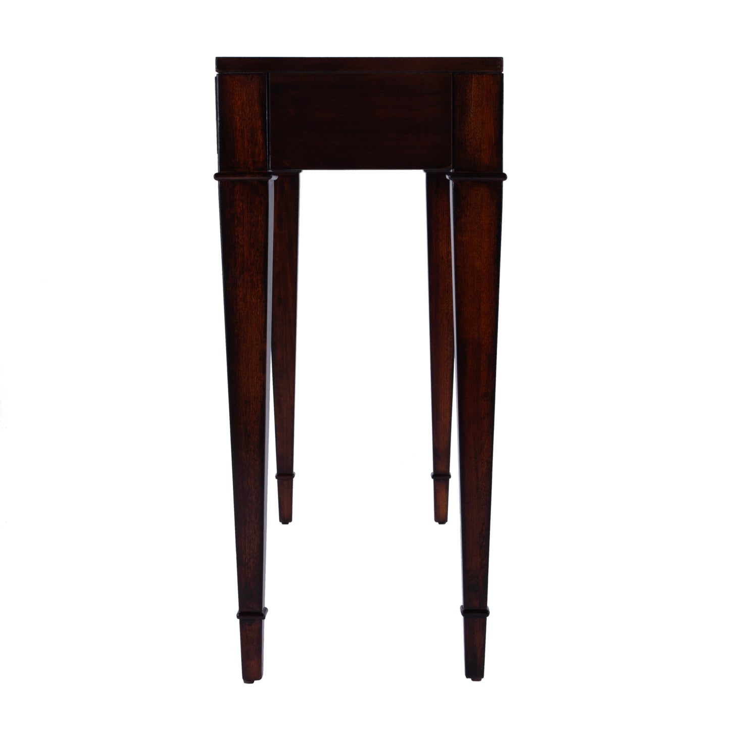 Kai 2 Drawer 45" Wood Console Table in Dark Brown 5714024