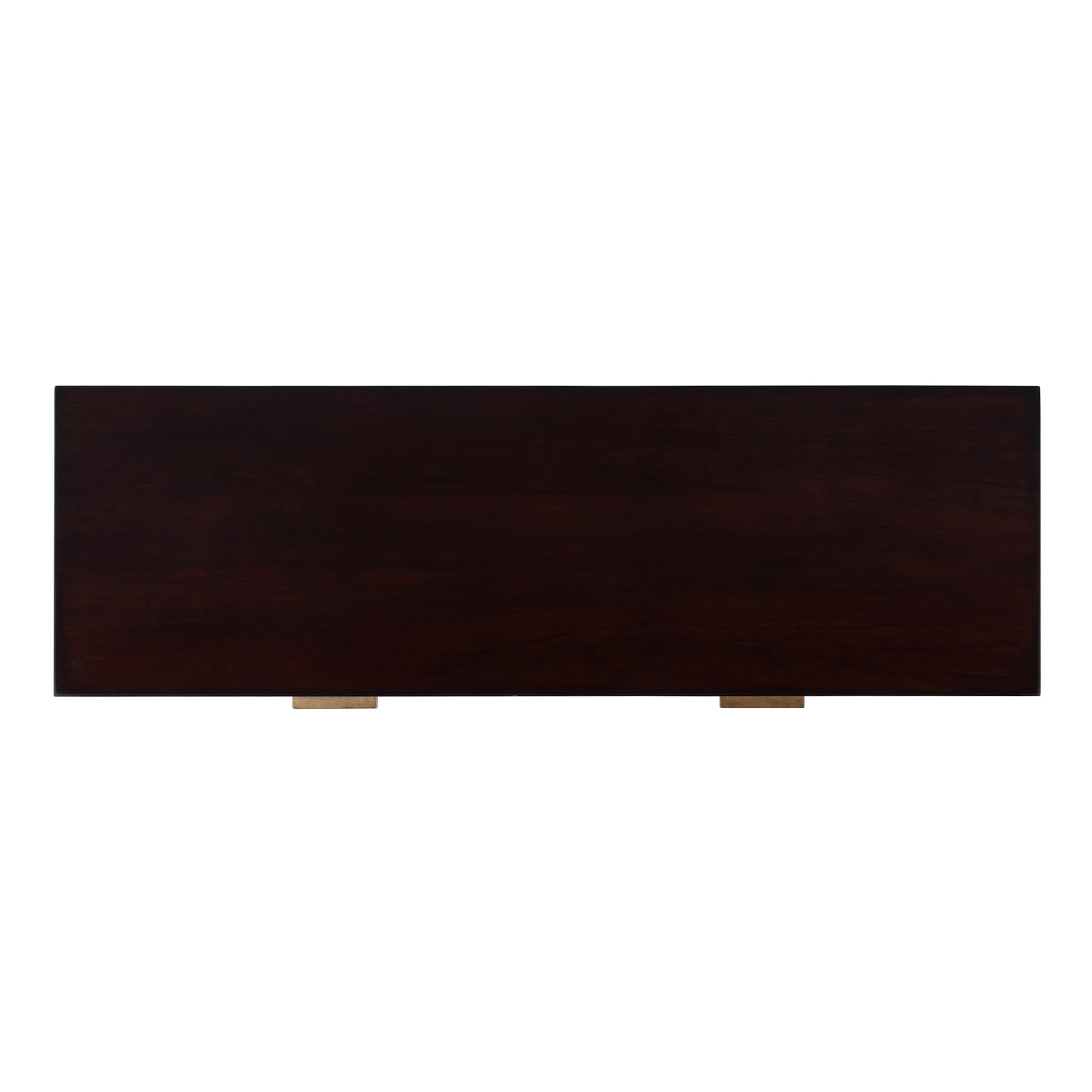 Kai 2 Drawer 45" Wood Console Table in Dark Brown 5714024