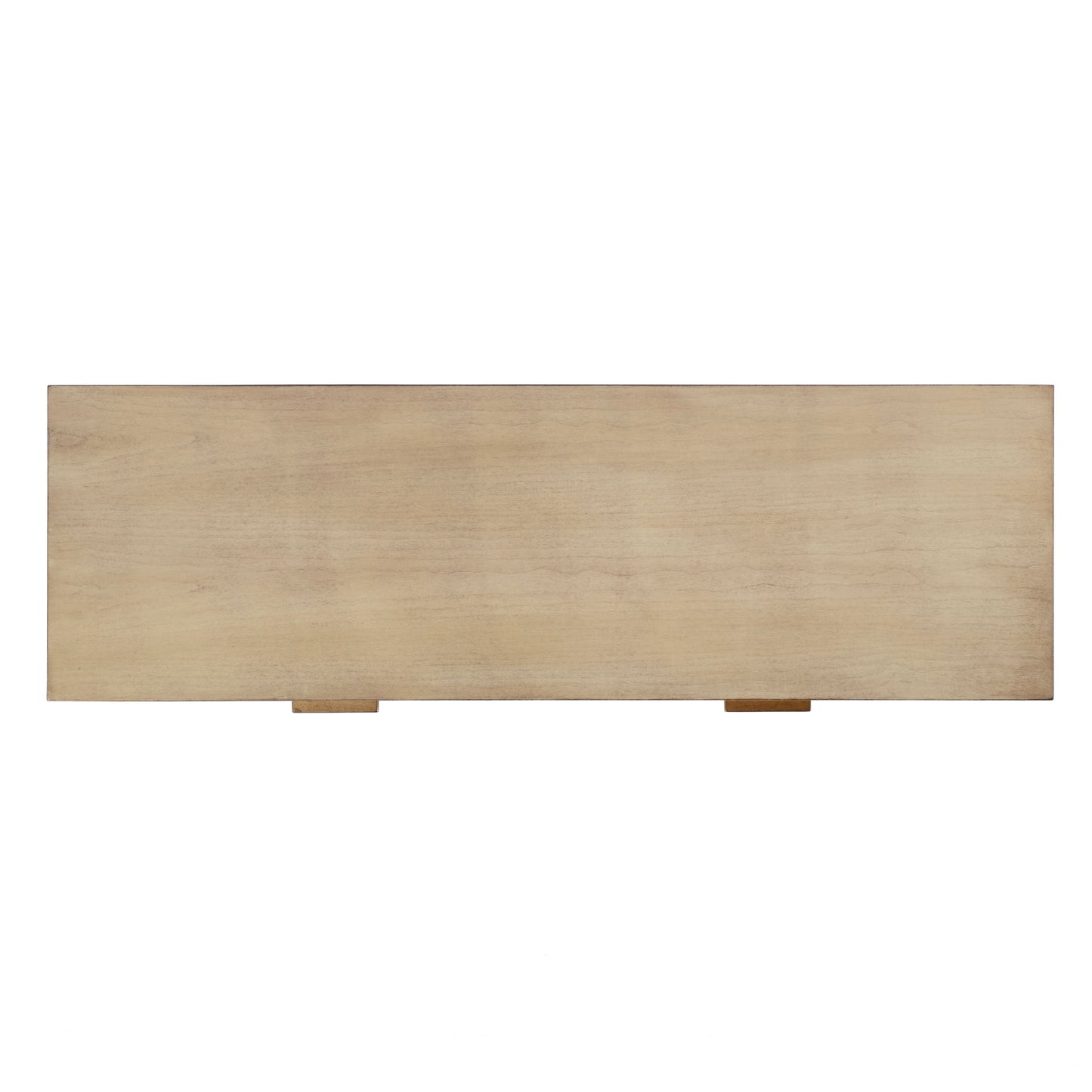 Kai 2 Drawer 45" Wood Console Table in Beige 5714424