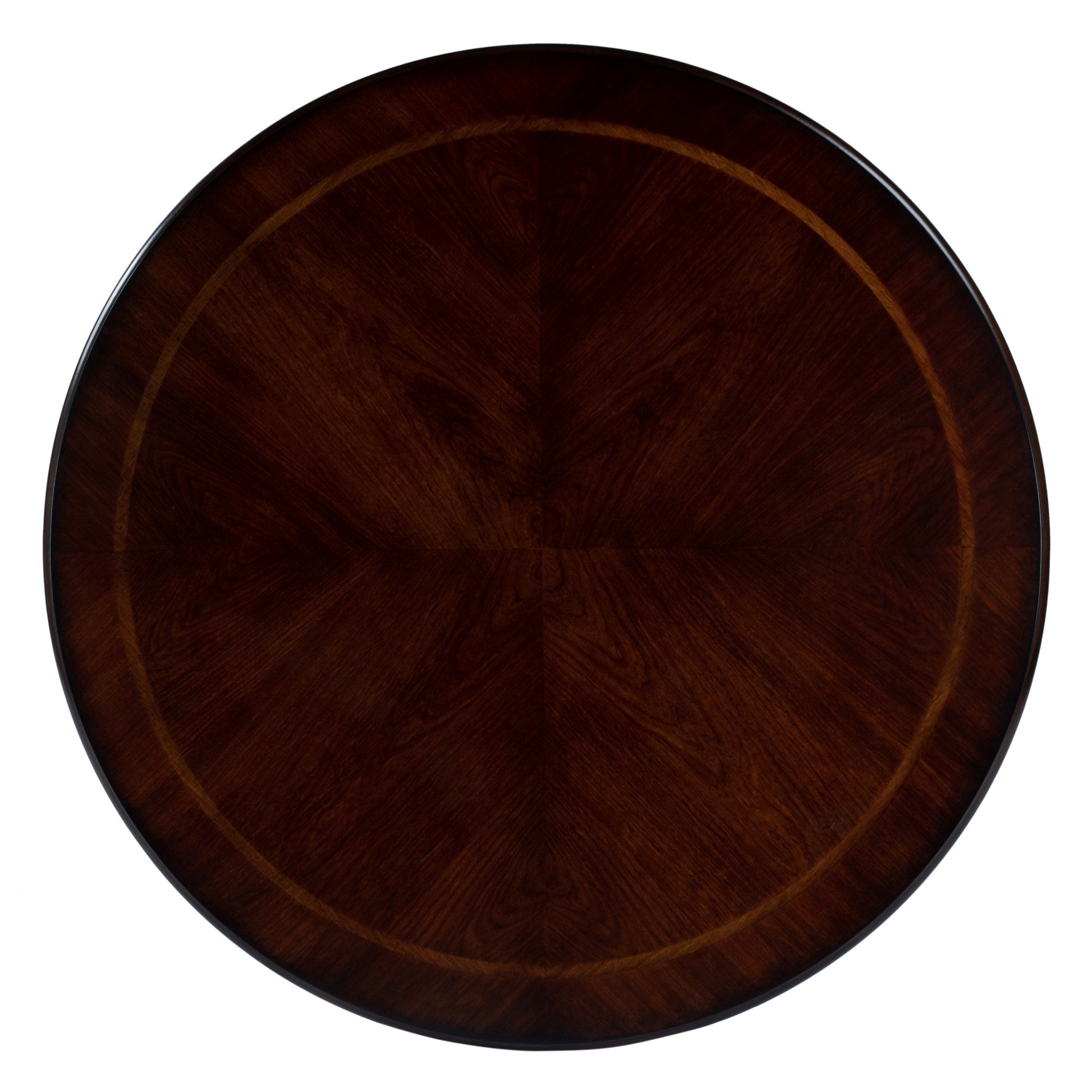 Butler Specialty Company Ellsworth 36 in. W Round Wood Pedestal Base Foyer Table, Dark Brown