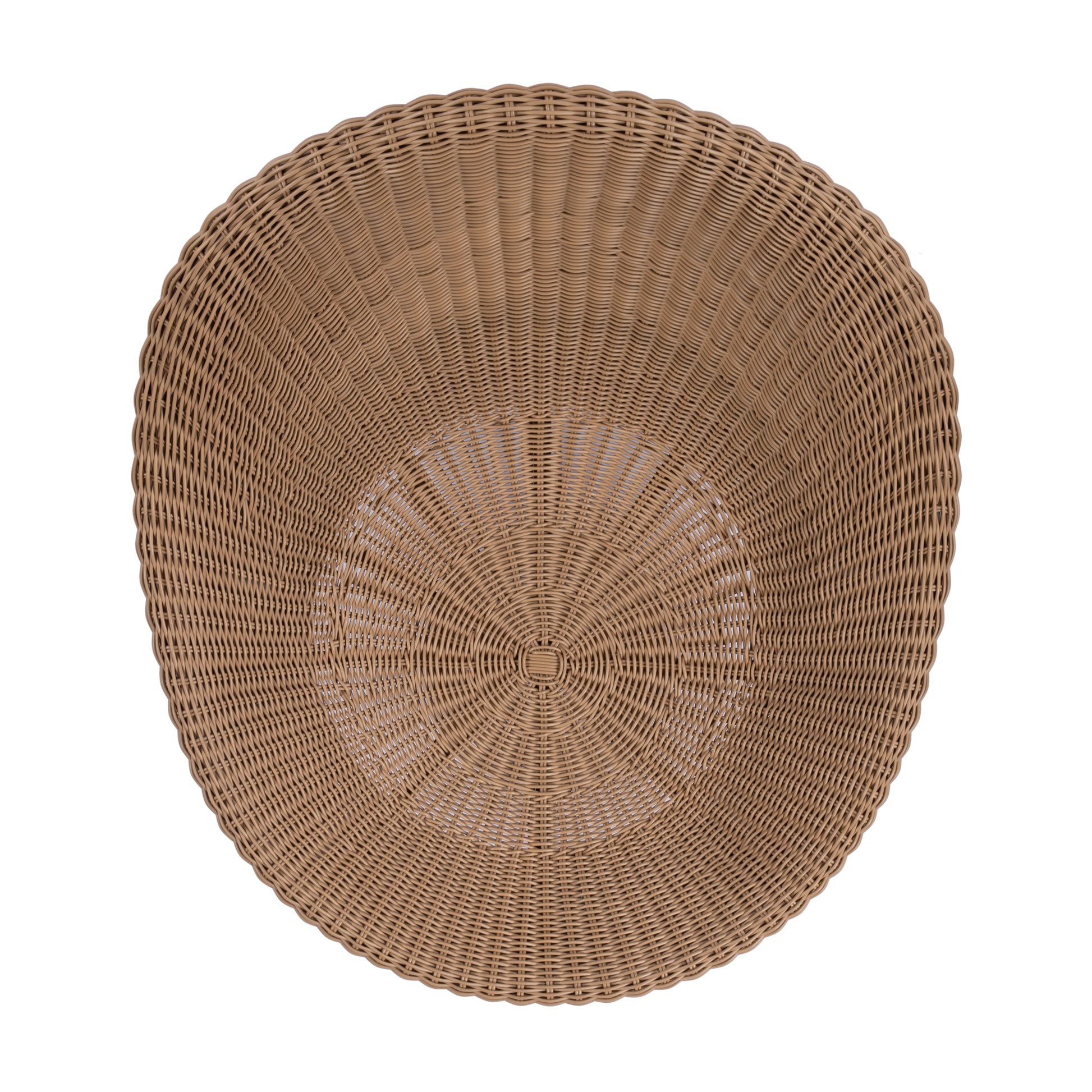 Butler Specialty Company Delmar Rattan Outdoor Nest Chair, Natural
