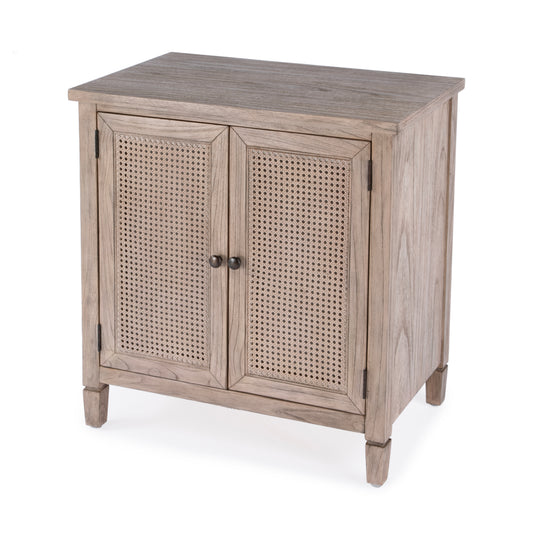 Flagstaff 2-Door Cane Cabinet in Natural 5725449