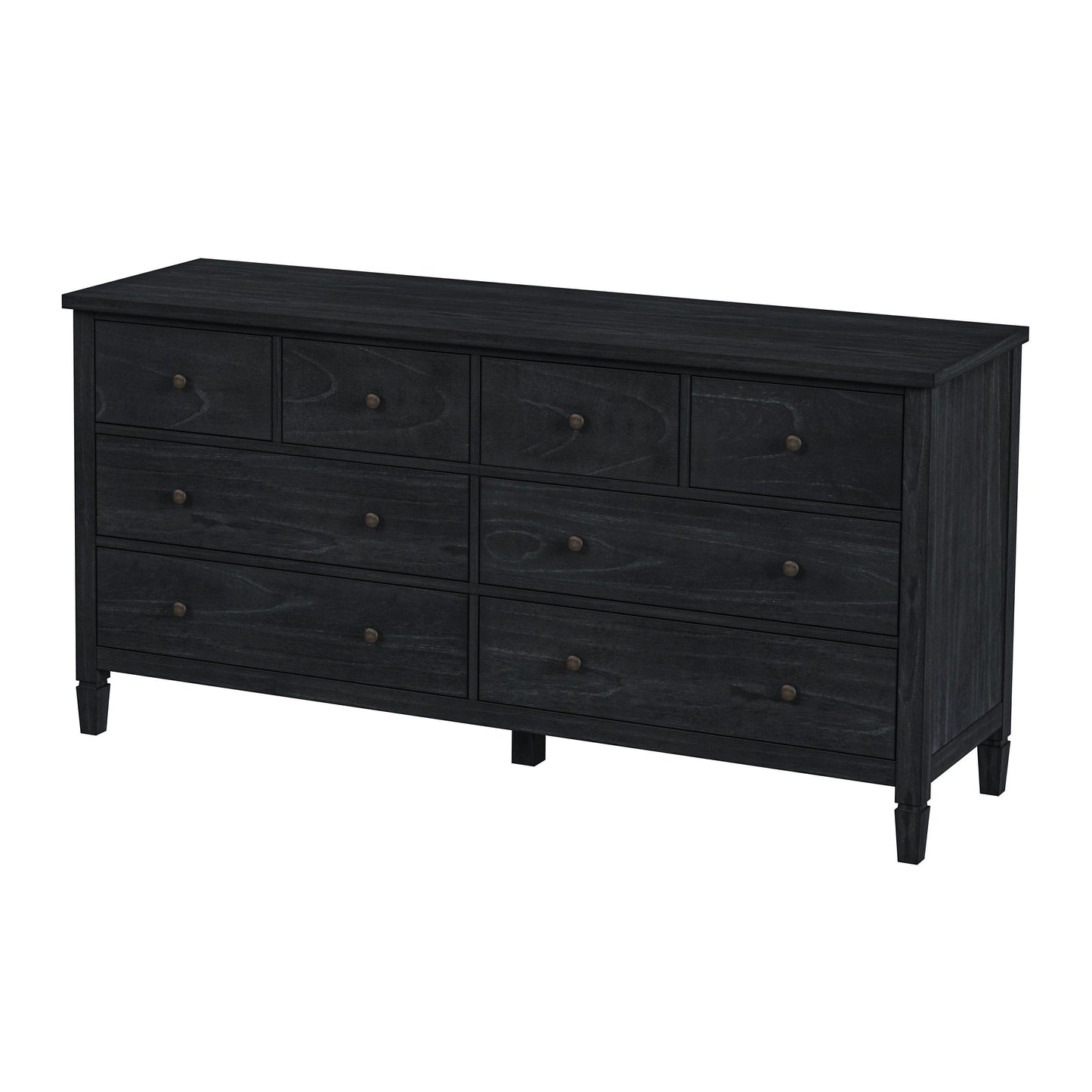 Flagstaff 8-Drawer Dresser in Black 5730432