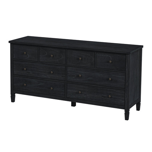 Flagstaff 8-Drawer Dresser in Black 5730432