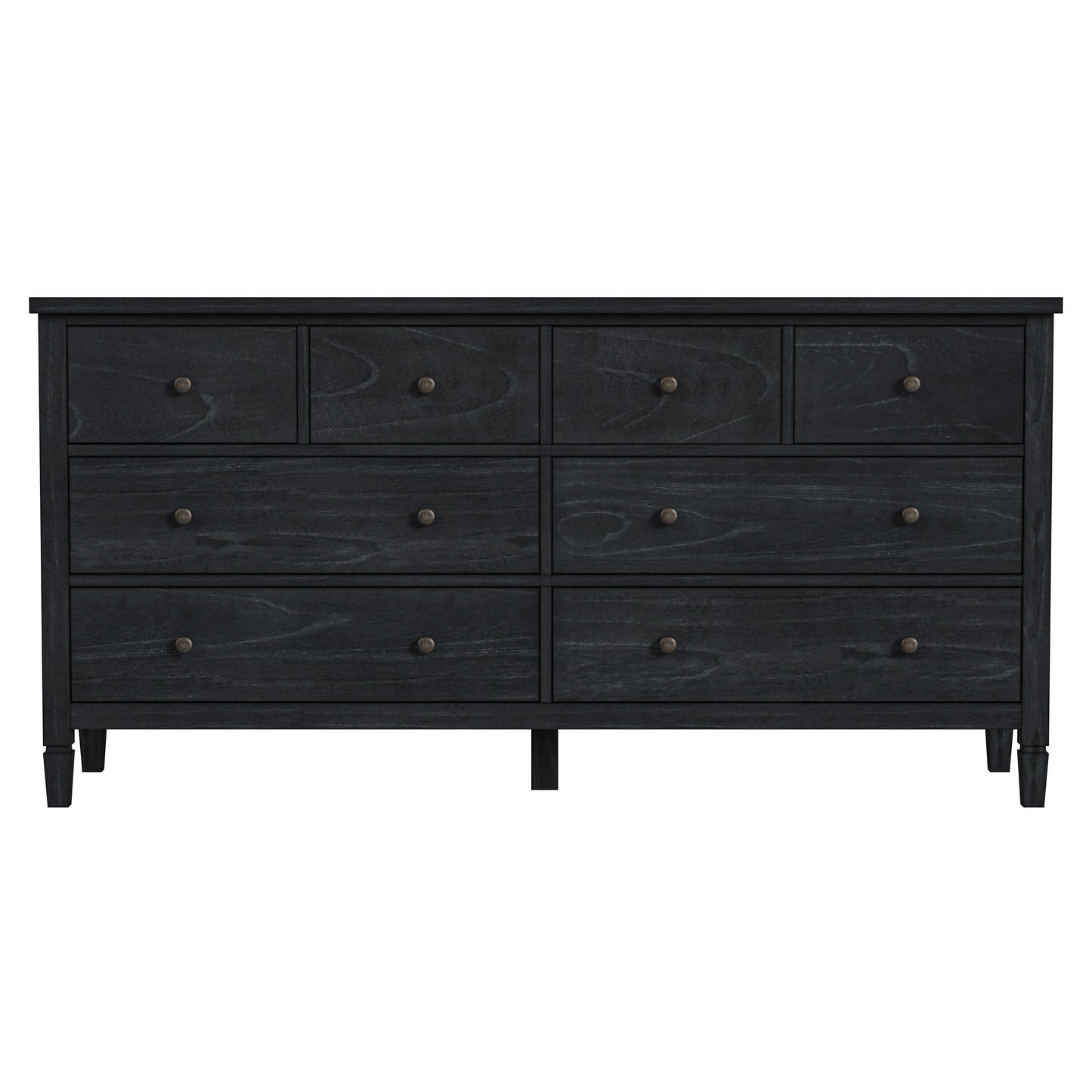 Flagstaff 8-Drawer Dresser in Black 5730432