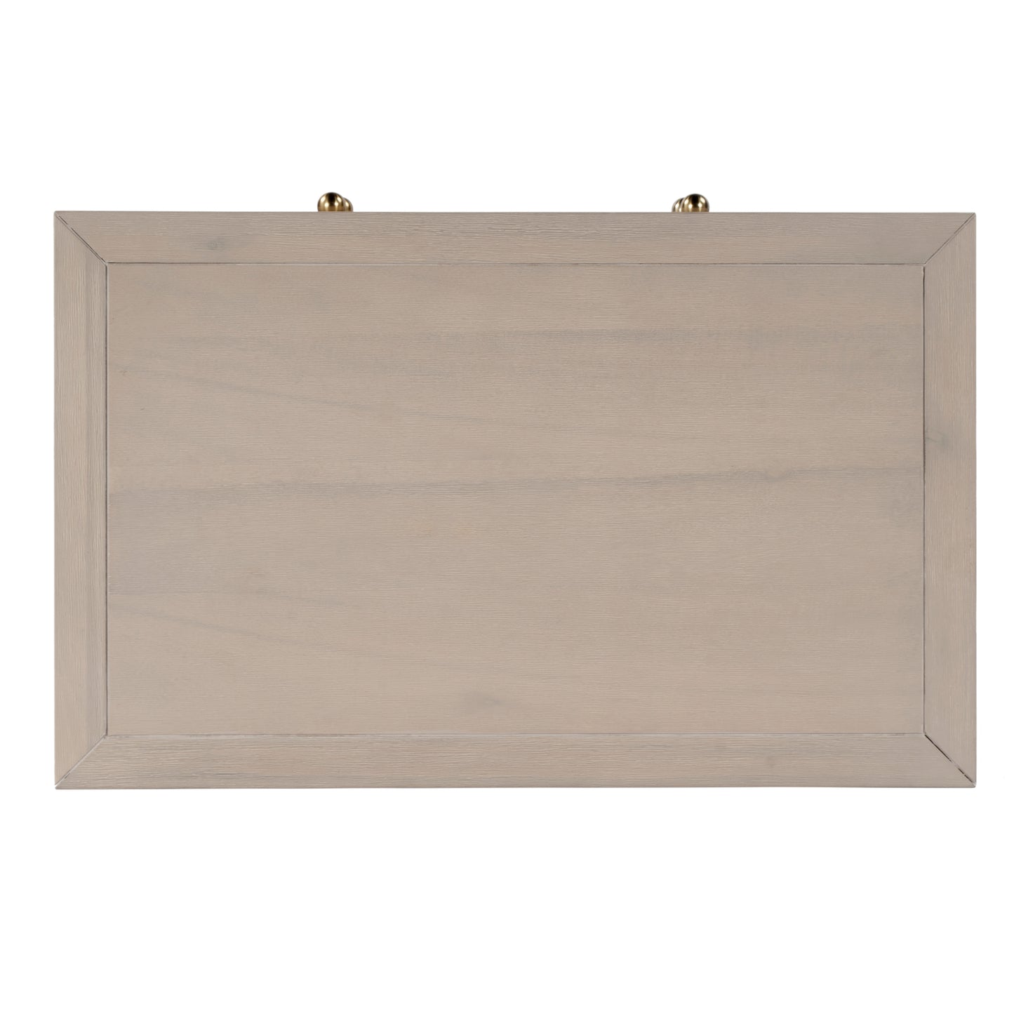 Nora 2-Drawer Wide Nightstand in Taupe 5732450
