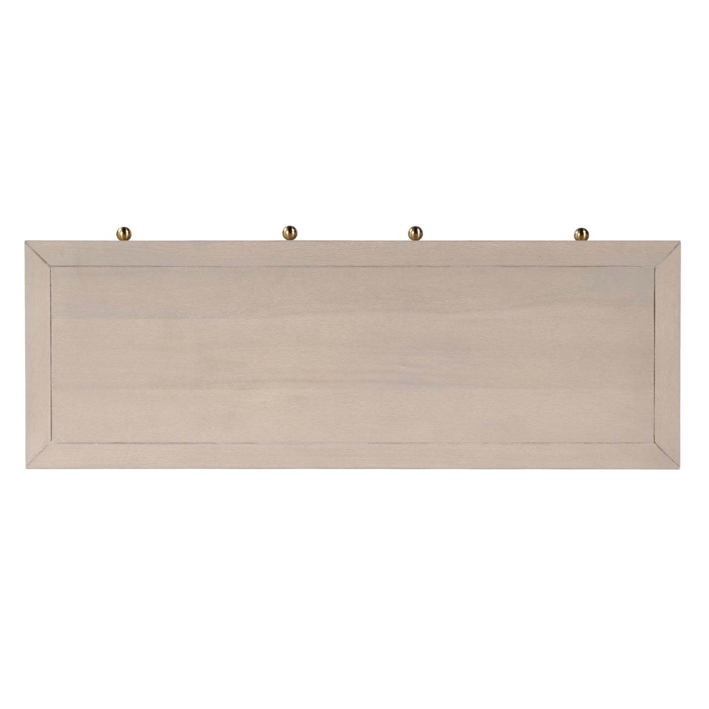 Nora 2 Drawer Console Table in Taupe 5739450