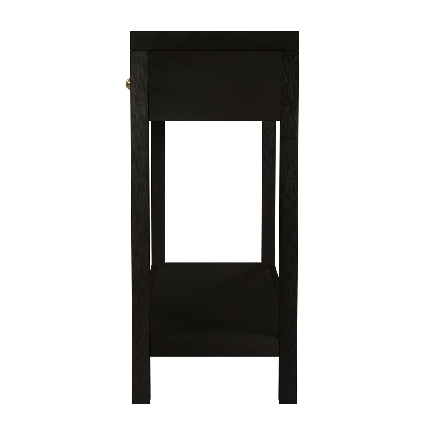 Nora 2 Drawer Console Table in Coffee 5739451