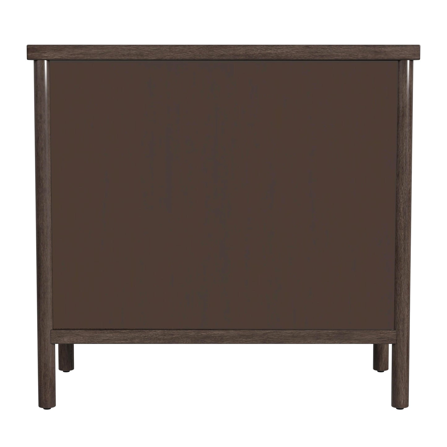 Butler Specialty Company Lennon 34 in. W Rectangular Wood 3 Drawer Rounded Leg Dresser, Brown
