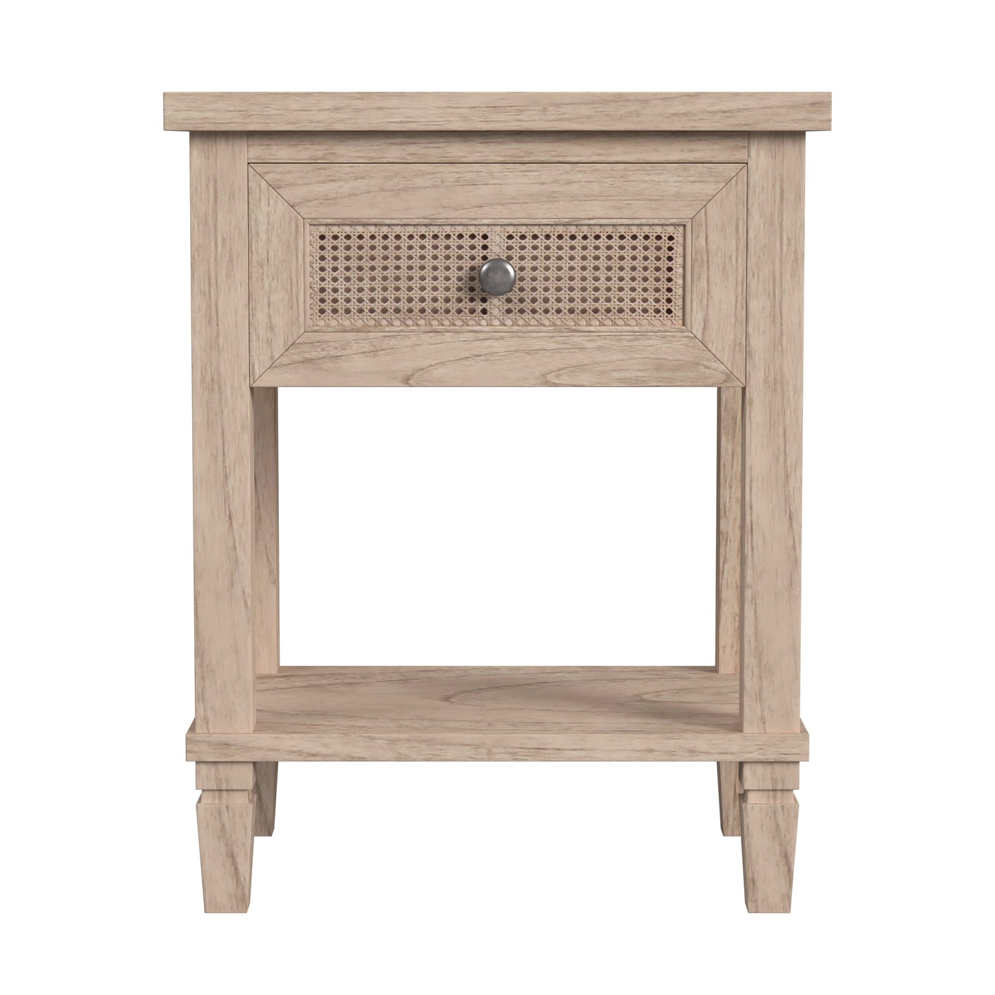 Flagstaff 1-Drawer Cane Nightstand in Natural 5758449
