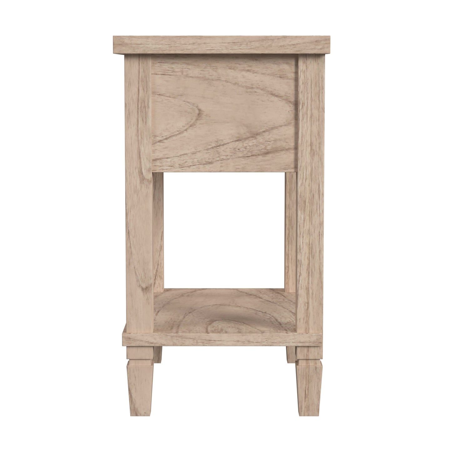 Flagstaff 1-Drawer Cane Nightstand in Natural 5758449