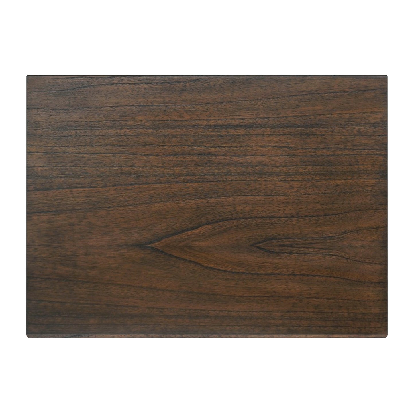 Halmstad Wood Panel 3 Drawer Narrow Nightstand in Brown 5767188