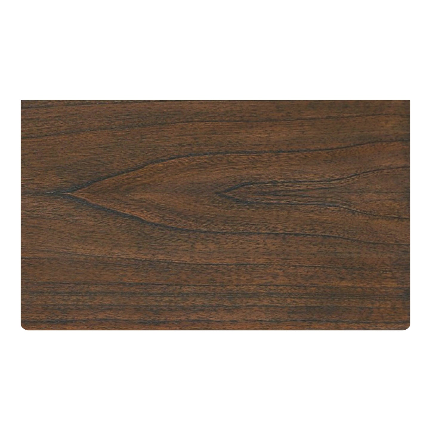 Halmstad Wood Panel 2 Drawer Nightstand in Brown 5768188