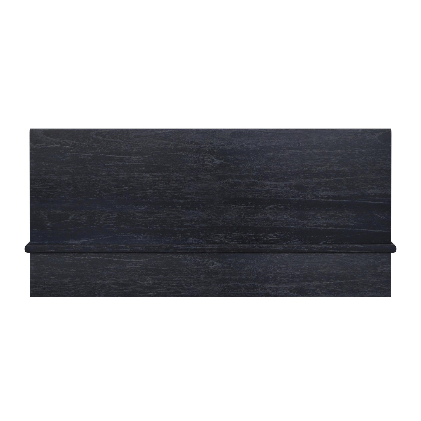 Halmstad Wood Platform King Bed in Black 5769432