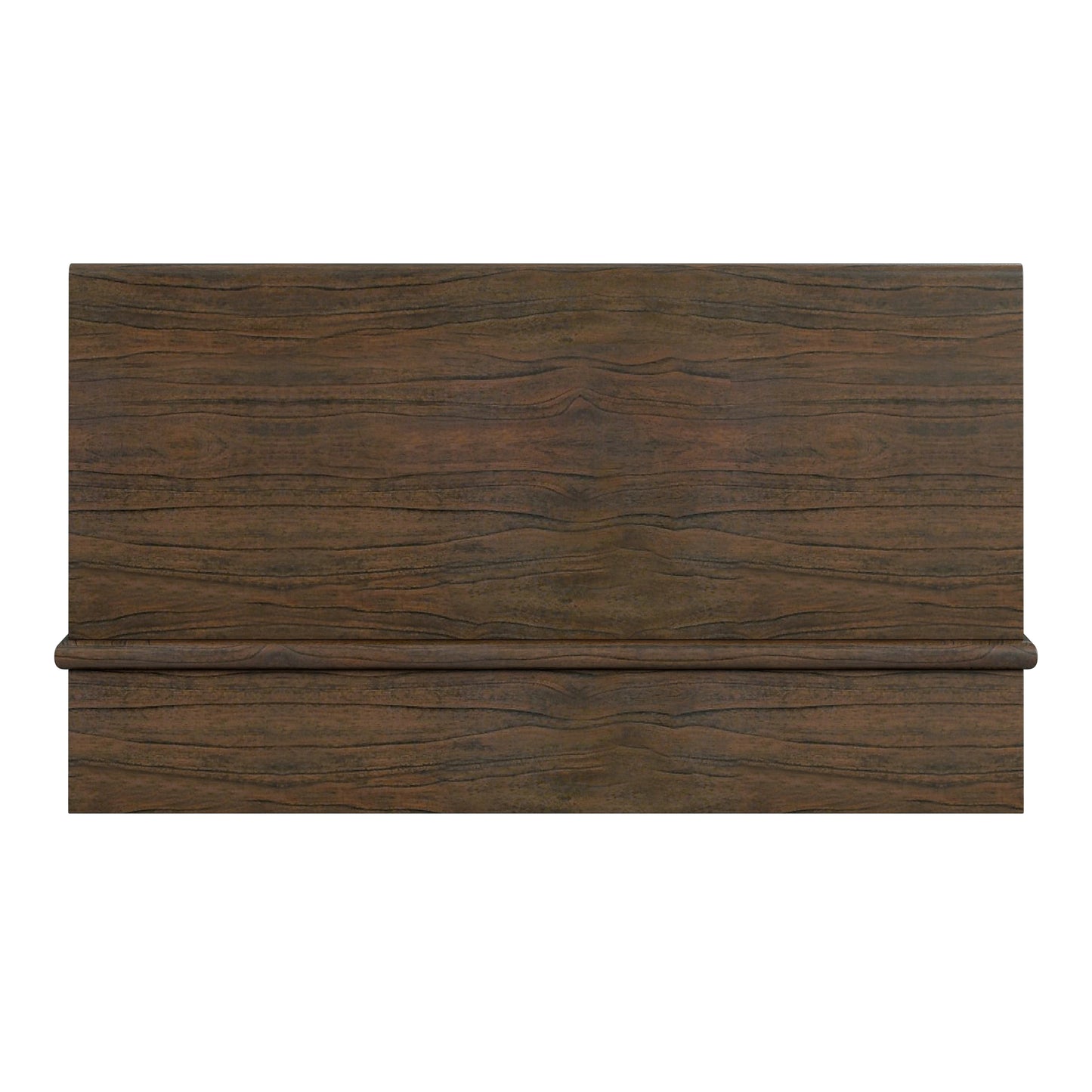 Halmstad Wood Platform Queen Bed in Brown 5770188
