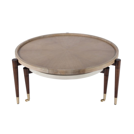 Lemaire Round Nesting Coffee Tables in Multi 5772070