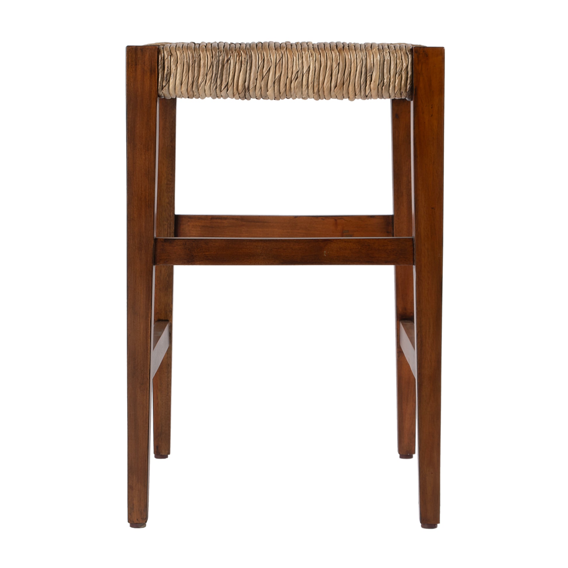 Butler Specialty Company Valencia 24.5 in. Seat Height Woven Backless Counter Stool, Dark Brown