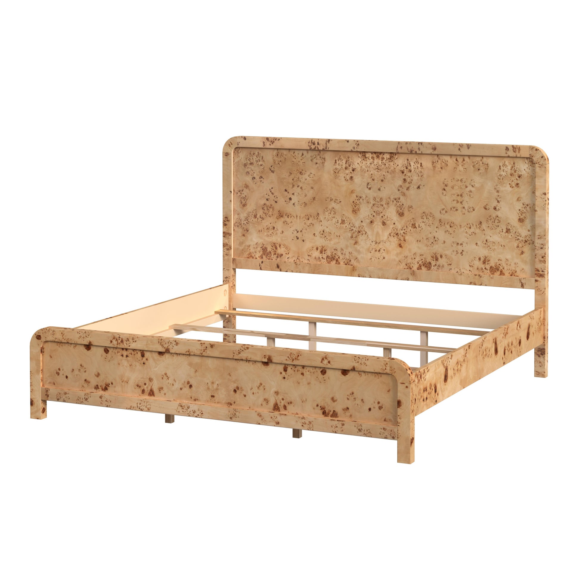 Butler Specialty Company Cora King Burl Panel Bed, Brown