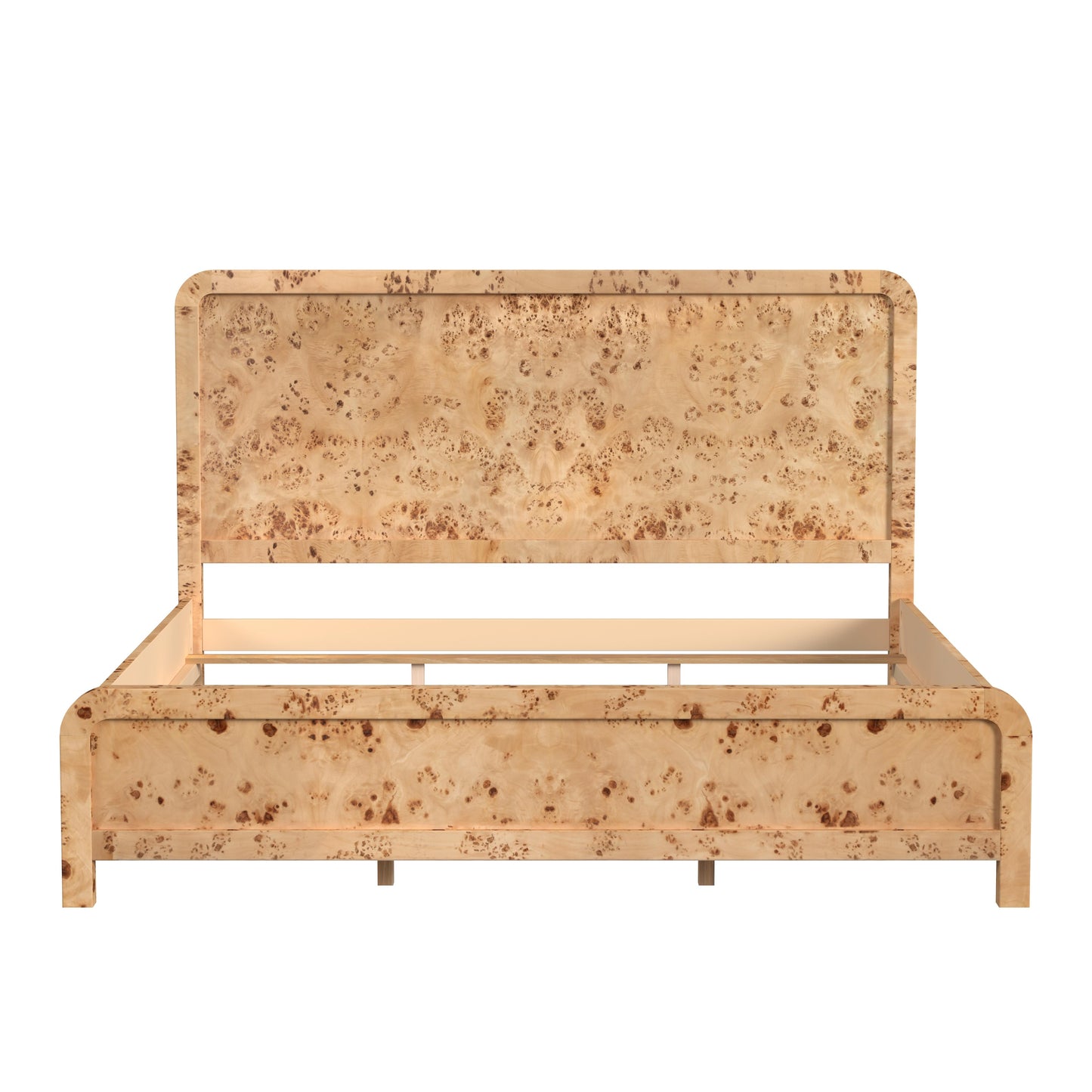 Butler Specialty Company Cora King Burl Panel Bed, Brown
