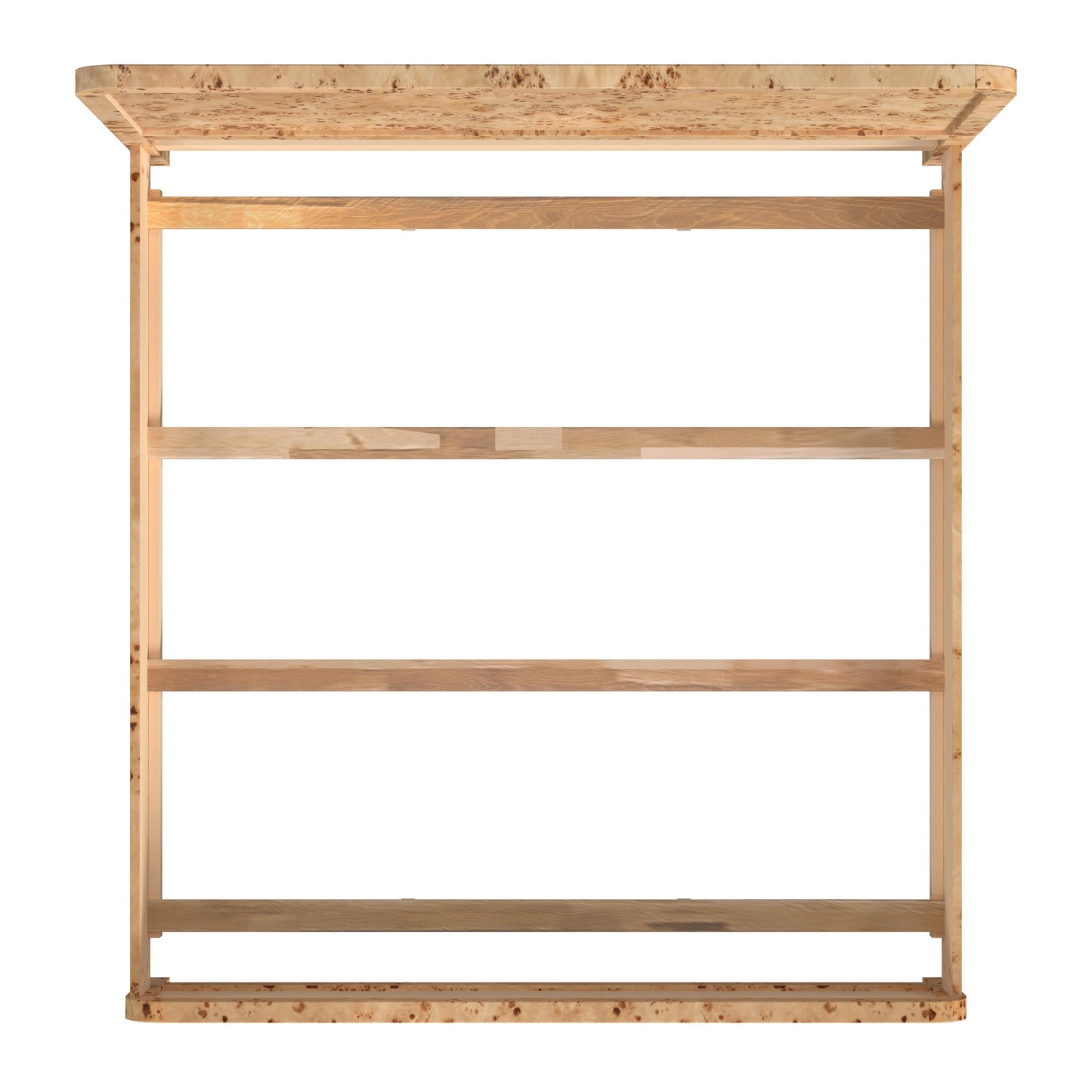 Butler Specialty Company Cora King Burl Panel Bed, Brown