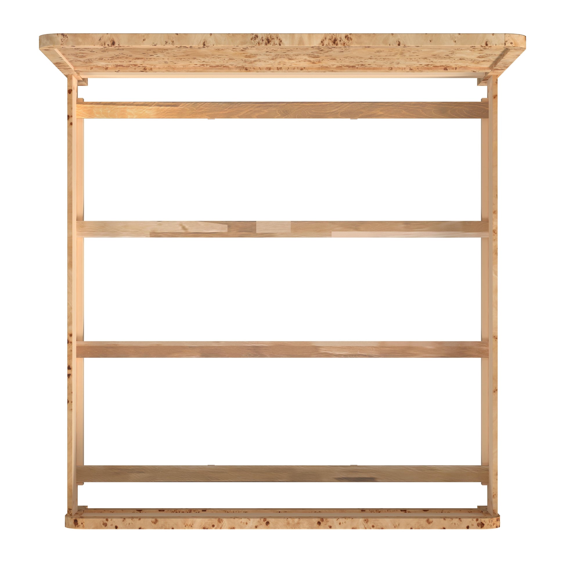 Butler Specialty Company Cora King Burl Panel Bed, Brown