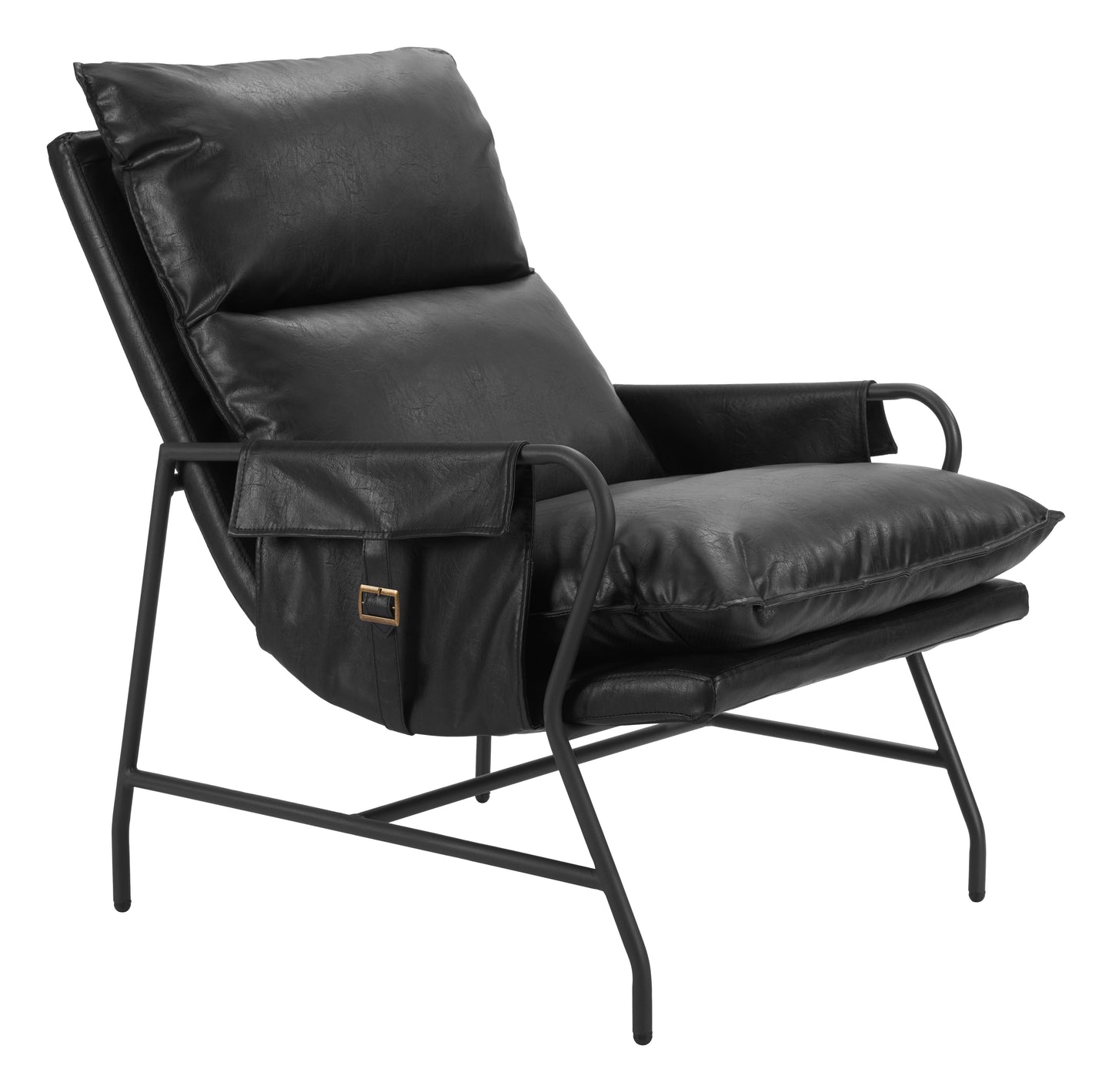 Halaus Accent Chair Black - 6