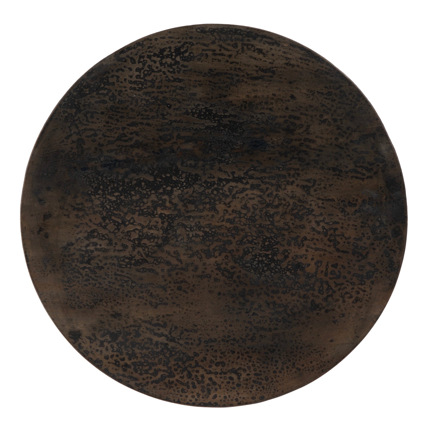 Butler Specialty Company Hattie 23.5 in. W Round Drum Coffee Table, Brown