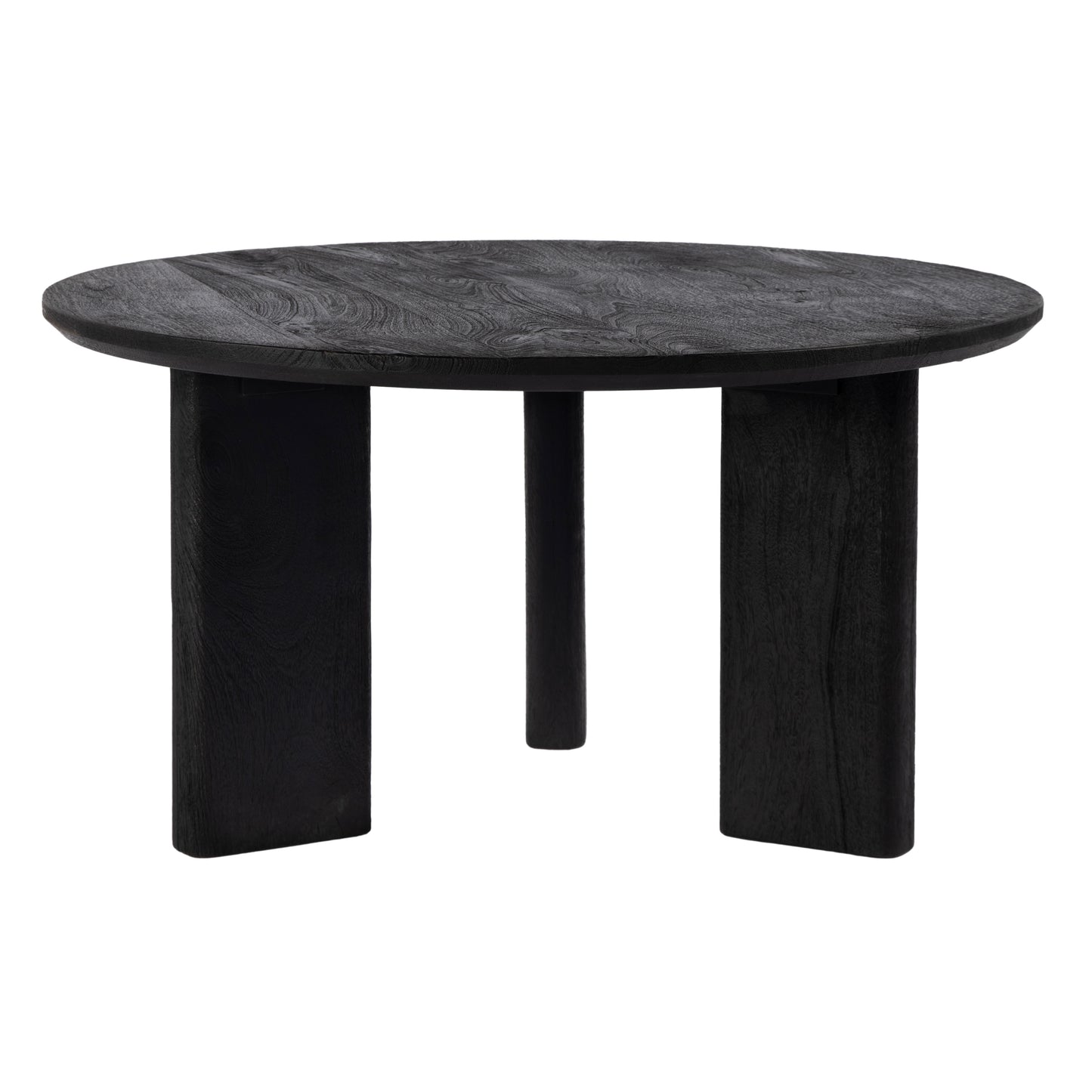 Butler Specialty Company Jenni 30 in. W Round Wood Coffee Table, Black