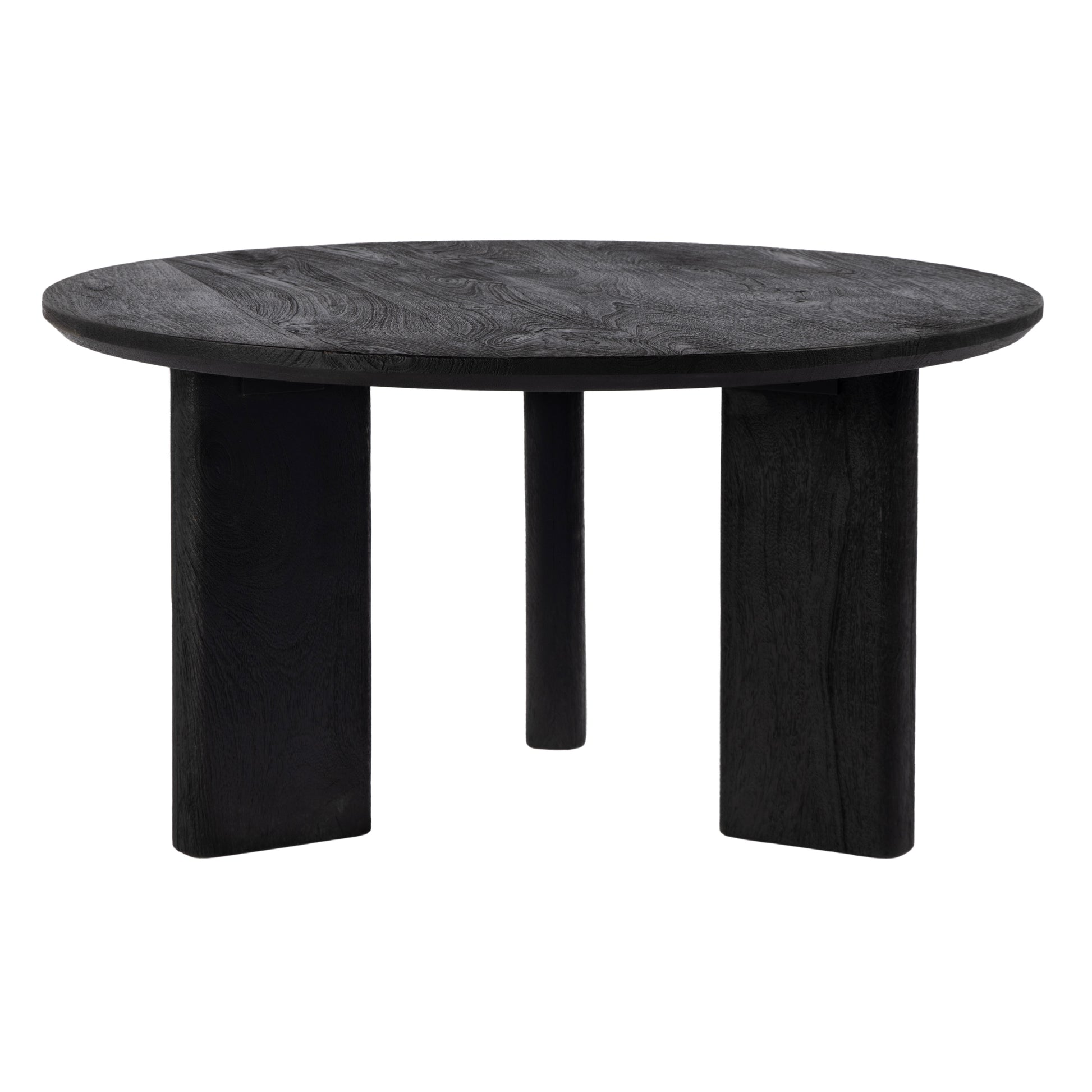 Butler Specialty Company Jenni 30 in. W Round Wood Coffee Table, Black