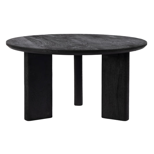 Butler Specialty Company Jenni 30 in. W Round Wood Coffee Table, Black