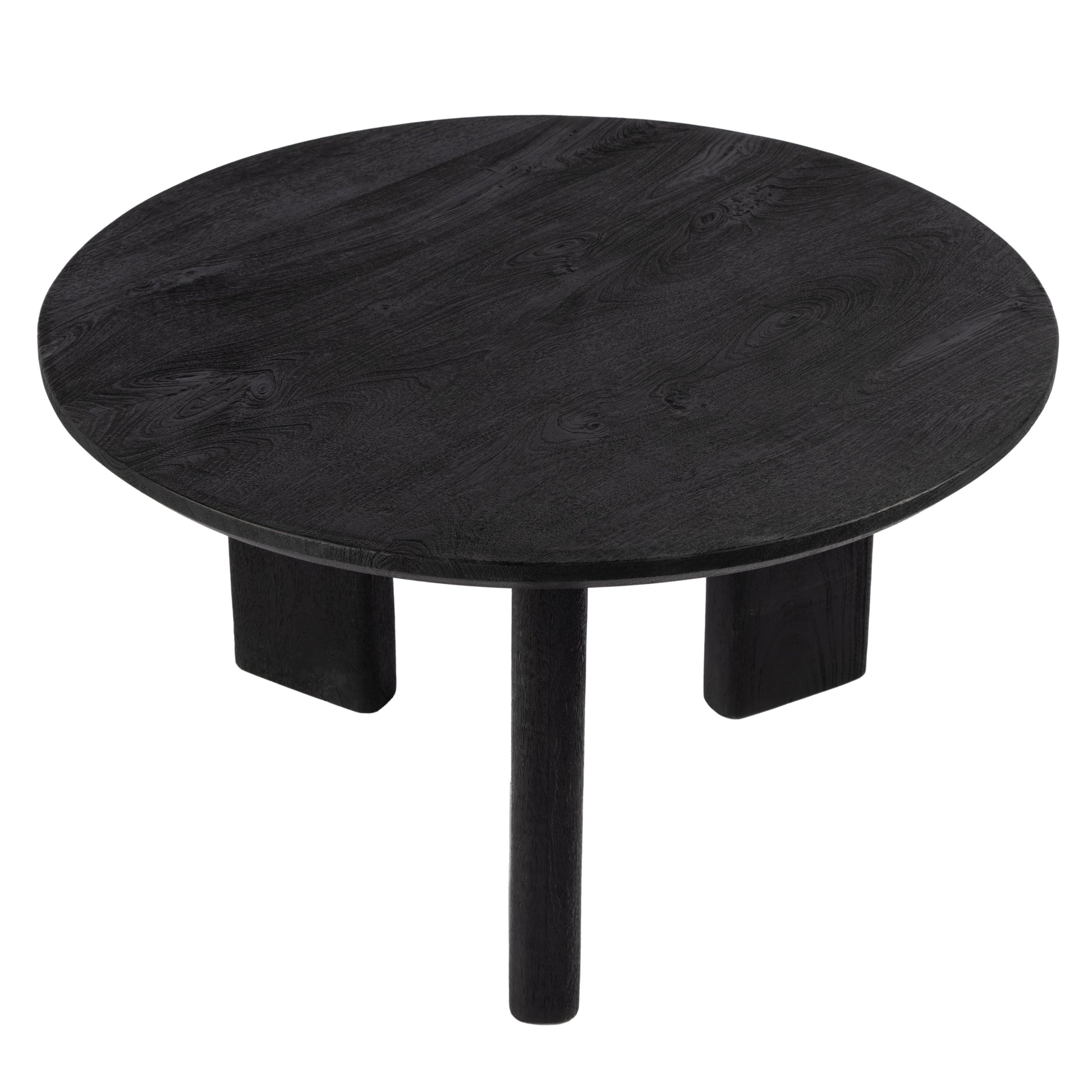 Butler Specialty Company Jenni 30 in. W Round Wood Coffee Table, Black