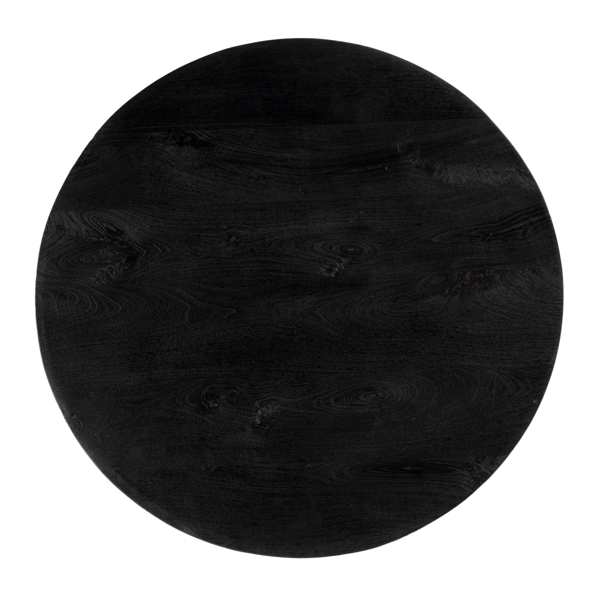 Butler Specialty Company Jenni 30 in. W Round Wood Coffee Table, Black