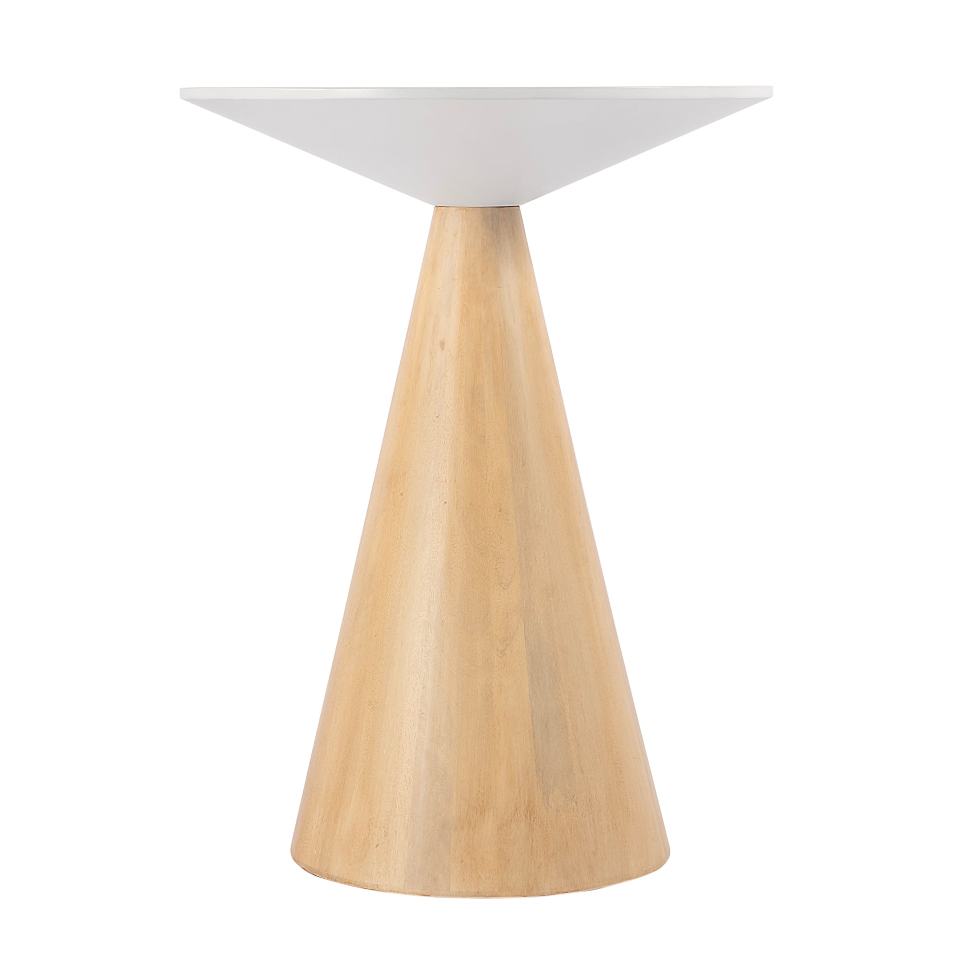 Butler Specialty Company Via 20 in. W Round Solid Wood Side Table, Natural
