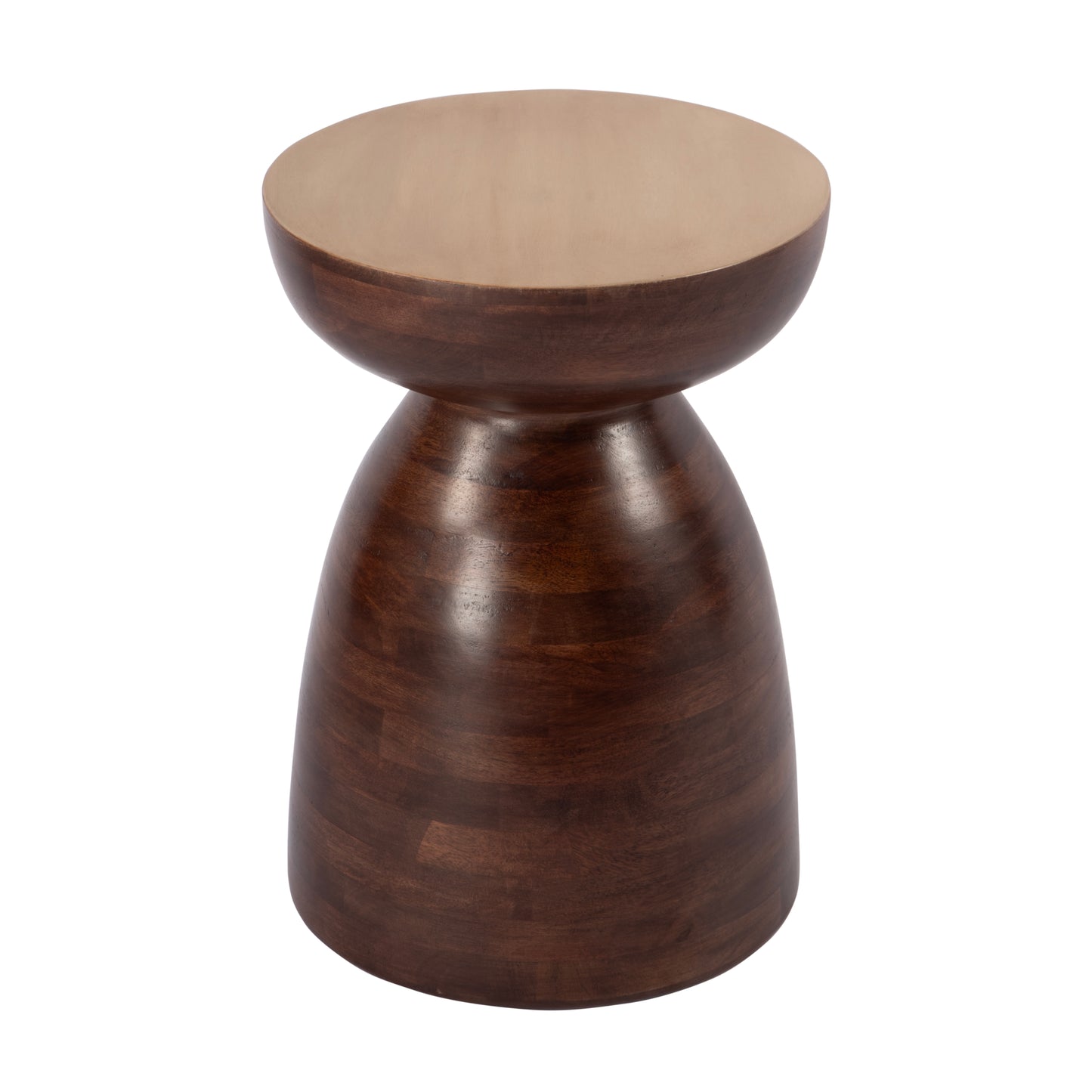 Butler Specialty Company Hayes 13 in. W Round Solid Wood Side Table, Brown