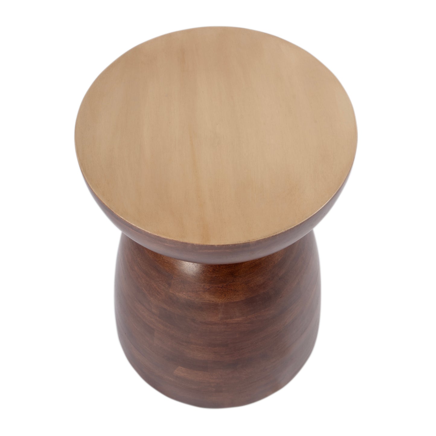 Butler Specialty Company Hayes 13 in. W Round Solid Wood Side Table, Brown
