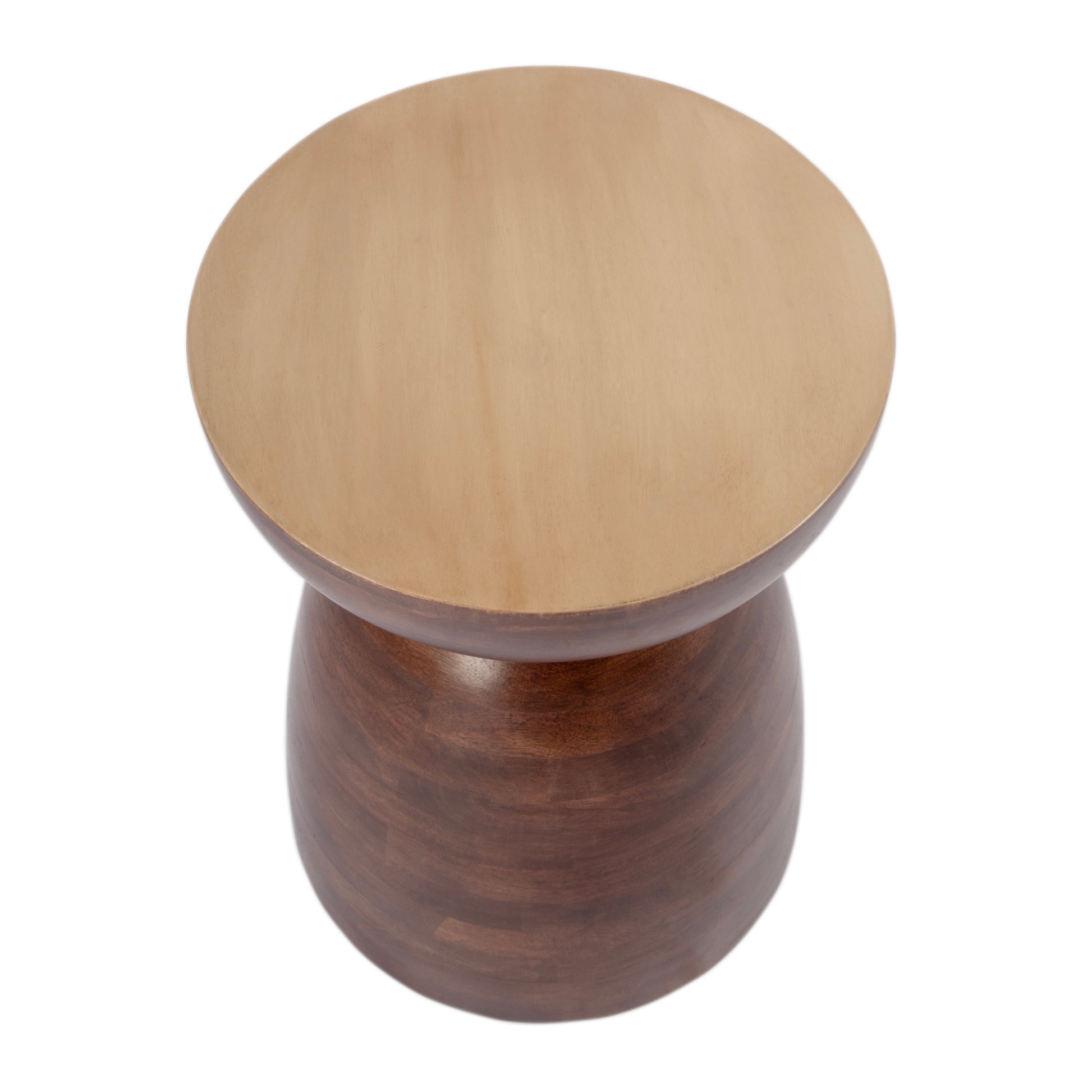 Butler Specialty Company Hayes 13 in. W Round Solid Wood Side Table, Brown