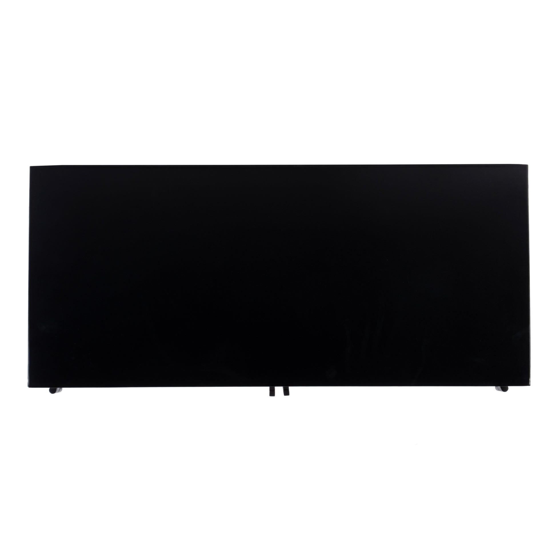 Butler Specialty Company Worthington 35.5 in. W Iron and Glass Accent Storage Chest with 1 Interior Shelf, Black