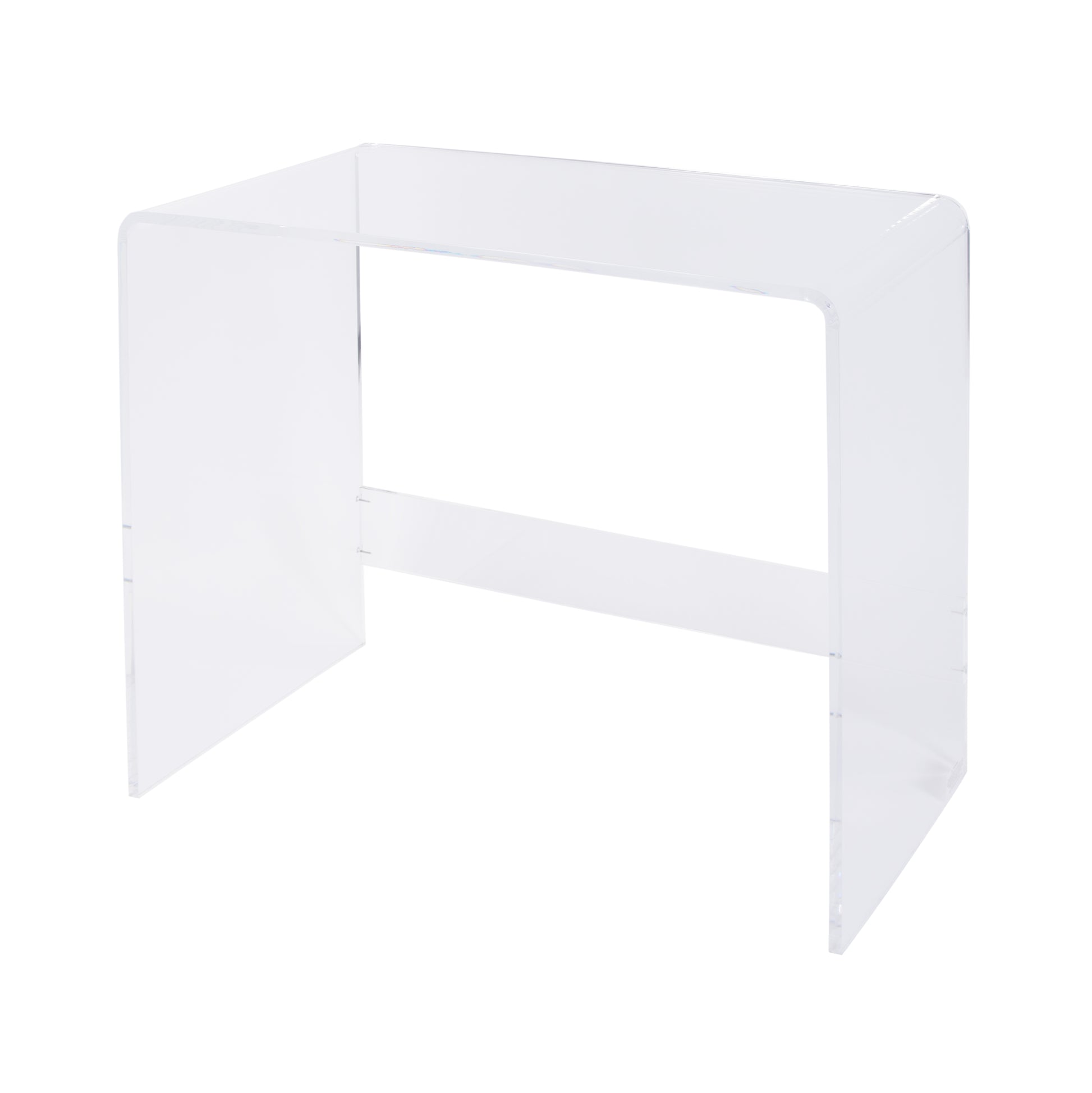Butler Specialty Company Solara 36 in. W Rectangular Acrylic Desk, Clear
