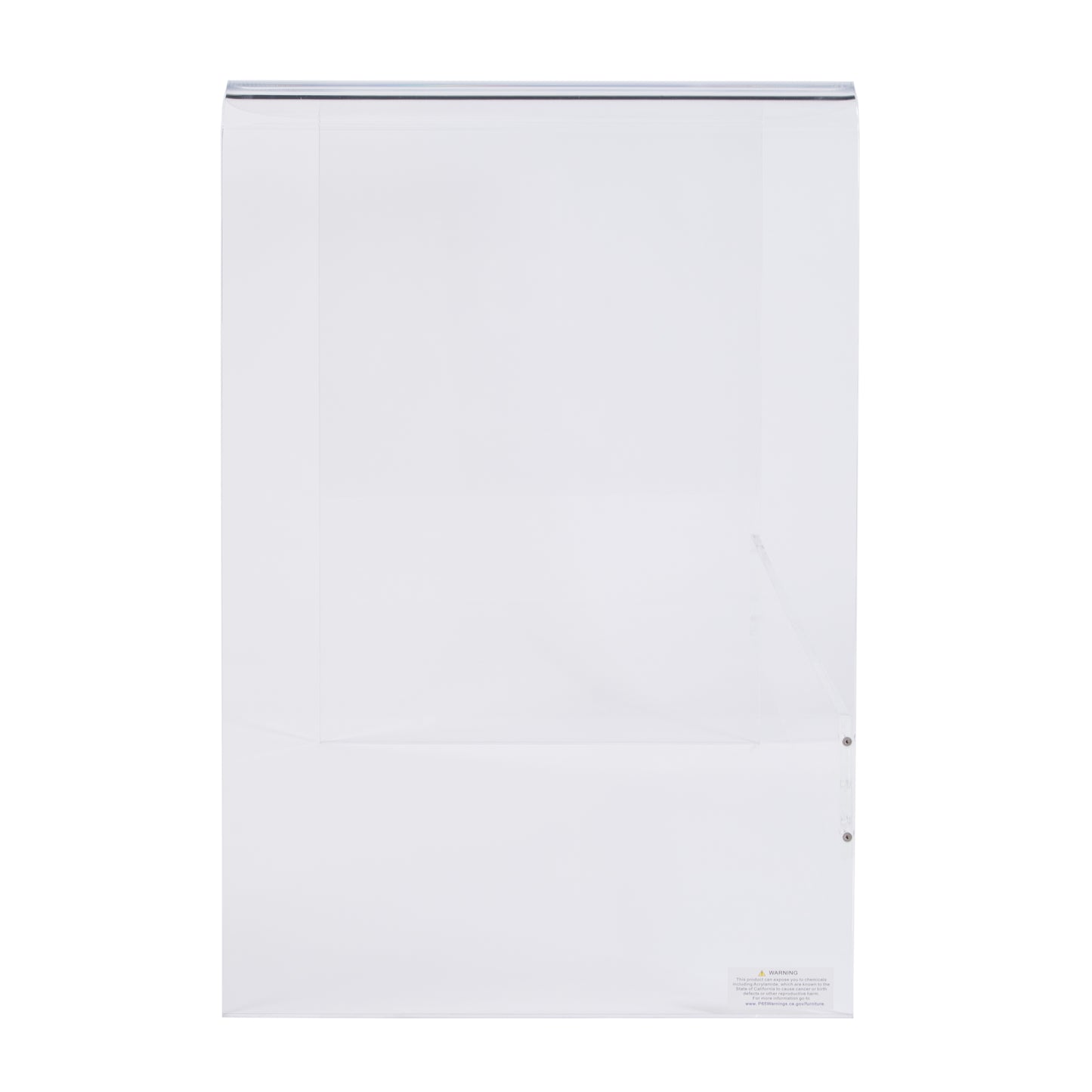 Butler Specialty Company Solara 36 in. W Rectangular Acrylic Desk, Clear