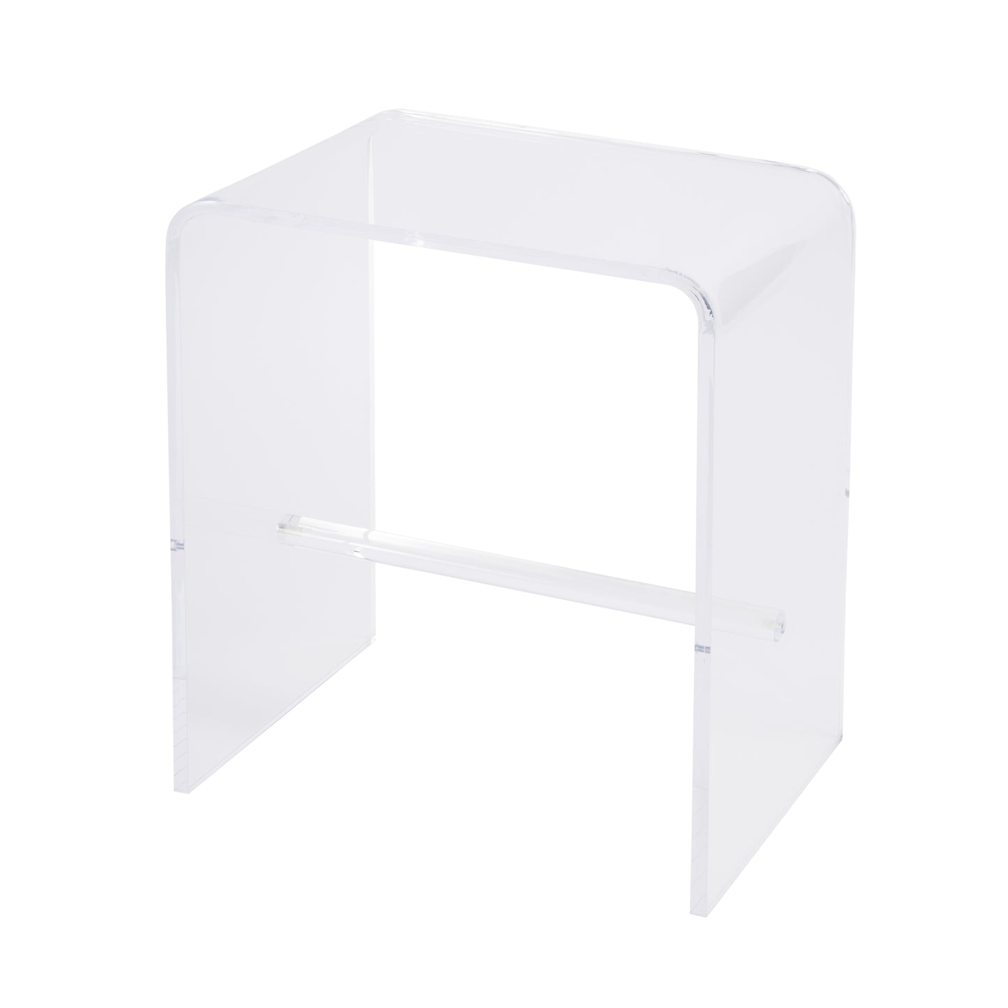 Butler Specialty Company Corsica 20 in. W Rectangular Acrylic Side Table, Clear